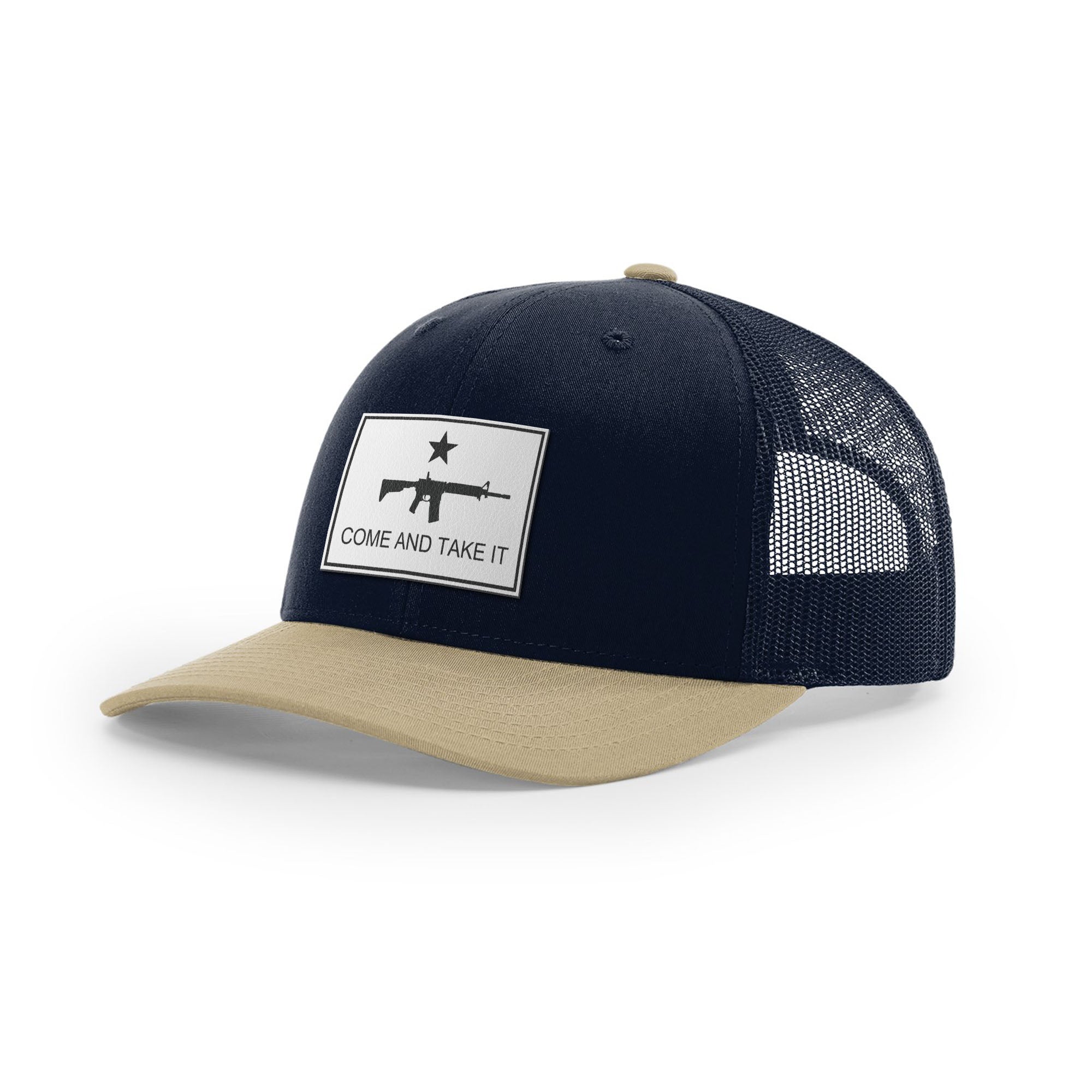 Come And Take It Rifle Trucker Hat - White | Ballistic Republic™