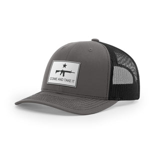 Come And Take It Rifle Trucker Hat - White | Ballistic Republic™