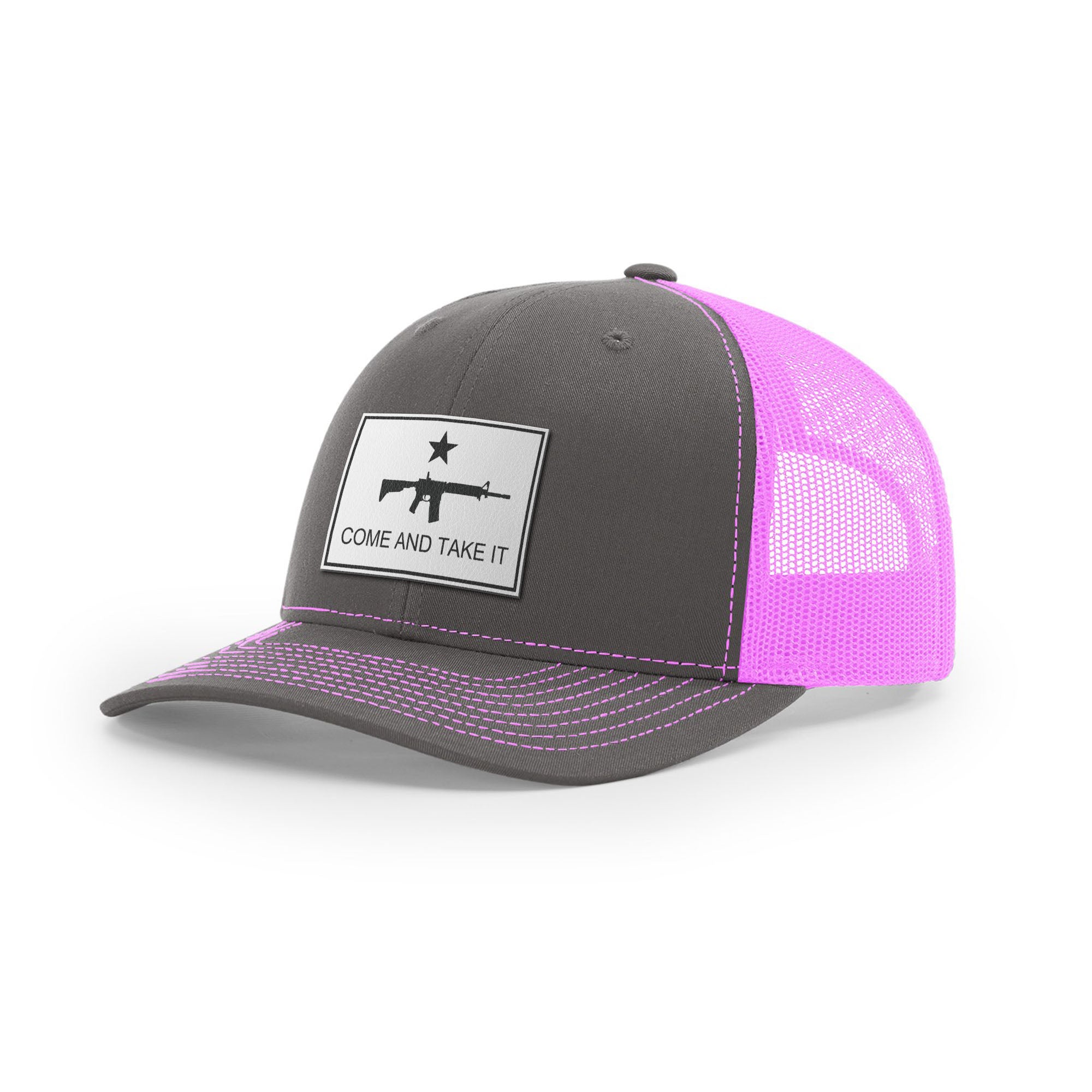 Come And Take It Rifle Trucker Hat - White | Ballistic Republic™