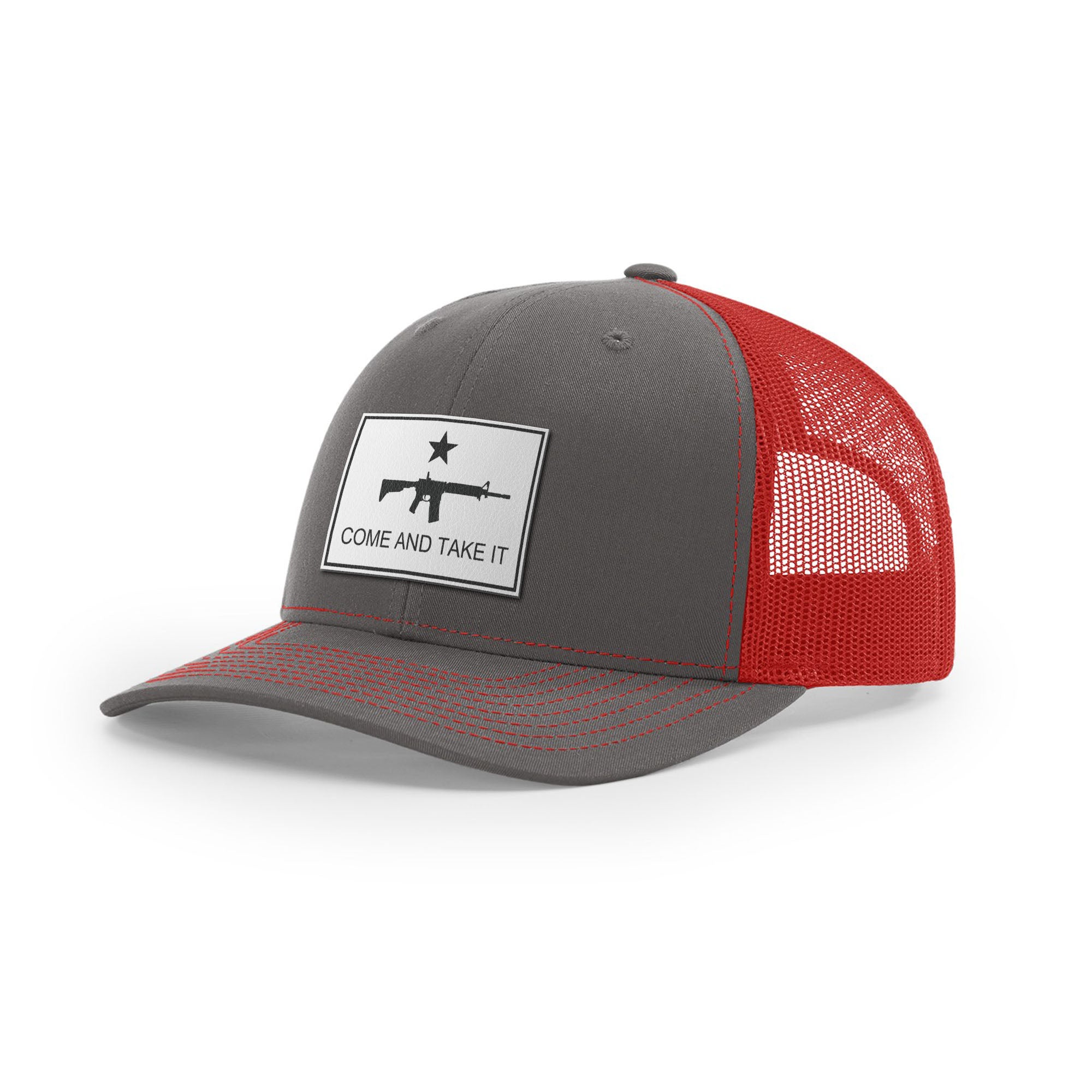 Come And Take It Rifle Trucker Hat - White | Ballistic Republic™