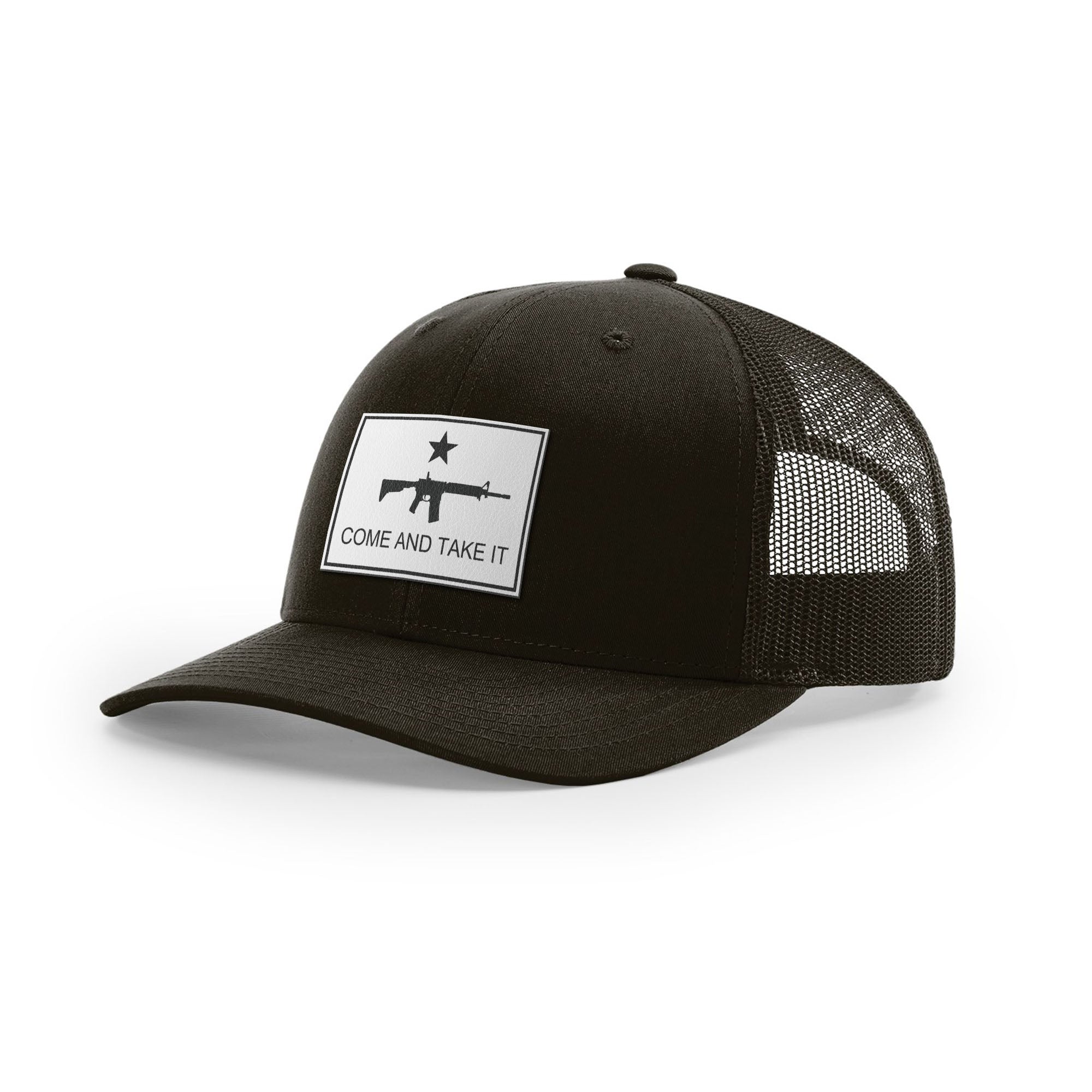 Come And Take It Rifle Trucker Hat - White | Ballistic Republic™