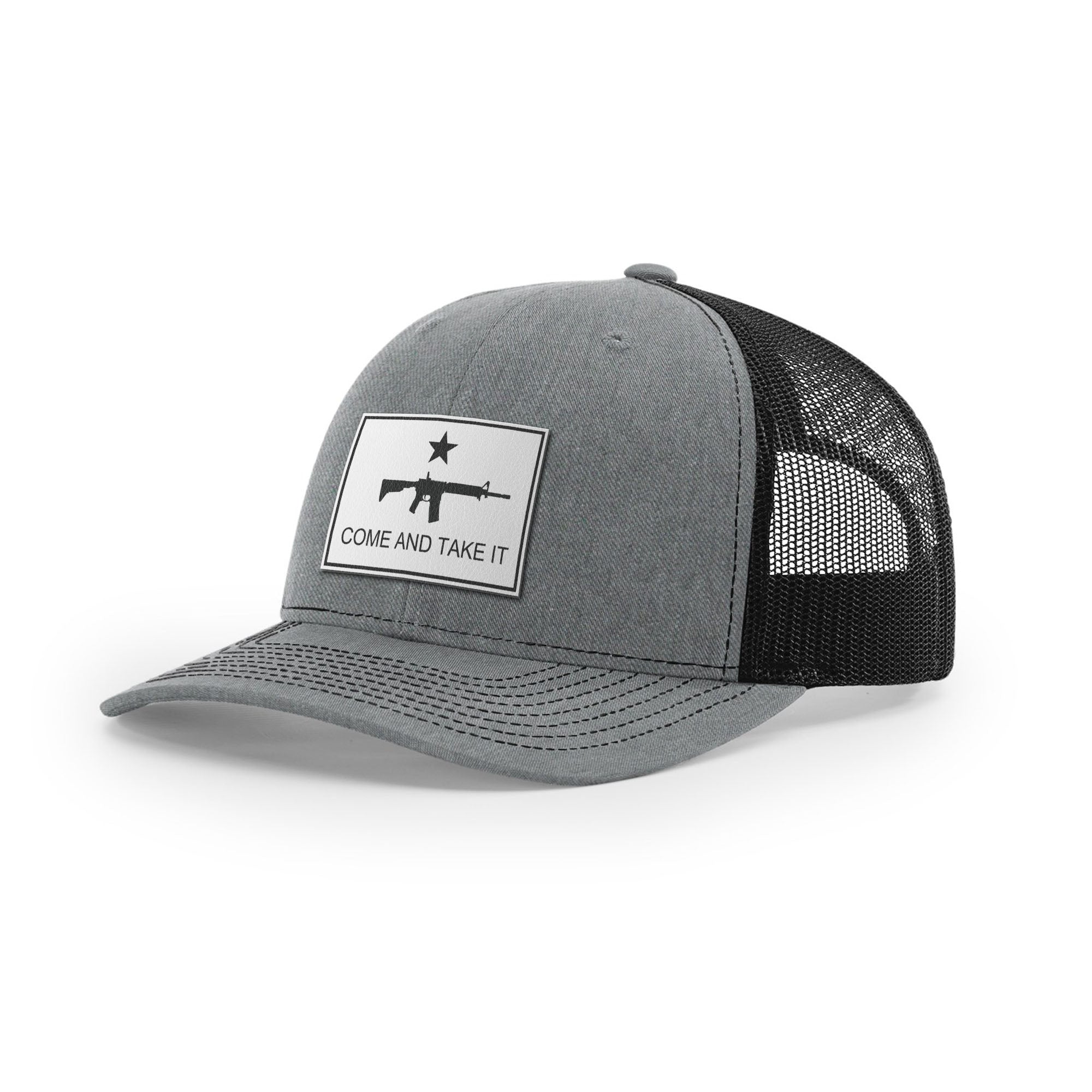 Come And Take It Rifle Trucker Hat - White | Ballistic Republic™