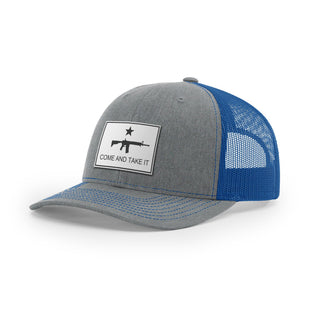 Come And Take It Rifle Trucker Hat - White | Ballistic Republic™
