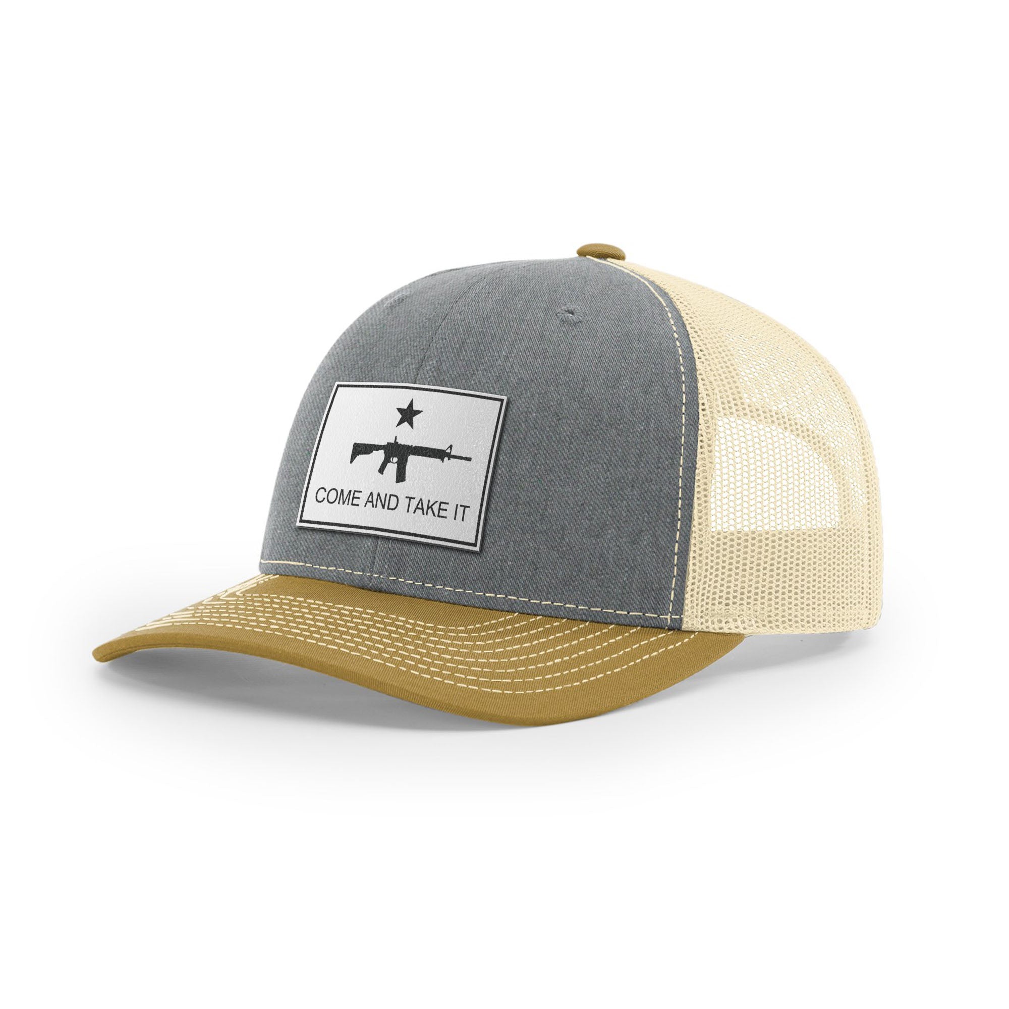 Come And Take It Rifle Trucker Hat - White | Ballistic Republic™