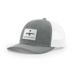 Come And Take It Rifle Trucker Hat - White | Ballistic Republic™