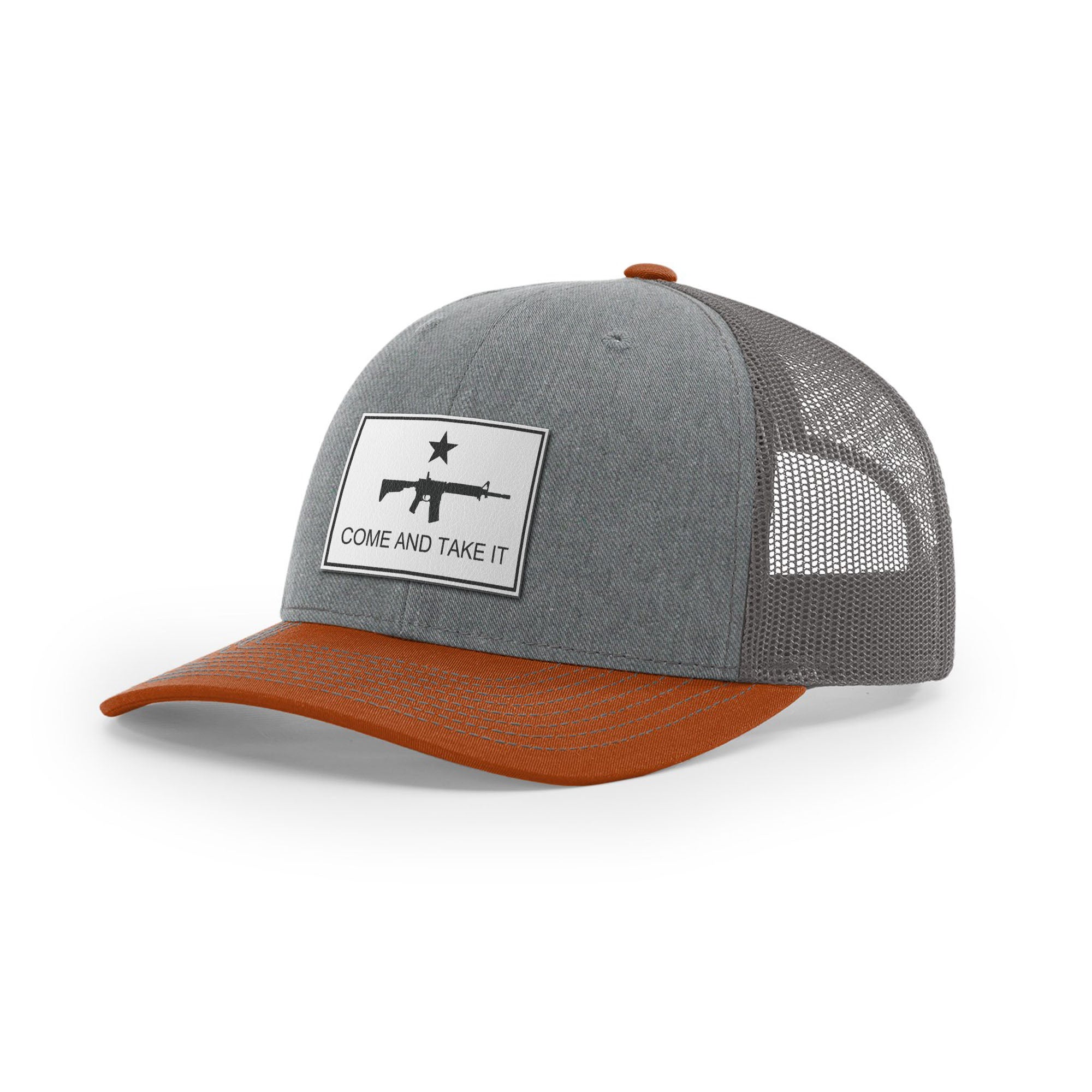 Come And Take It Rifle Trucker Hat - White | Ballistic Republic™
