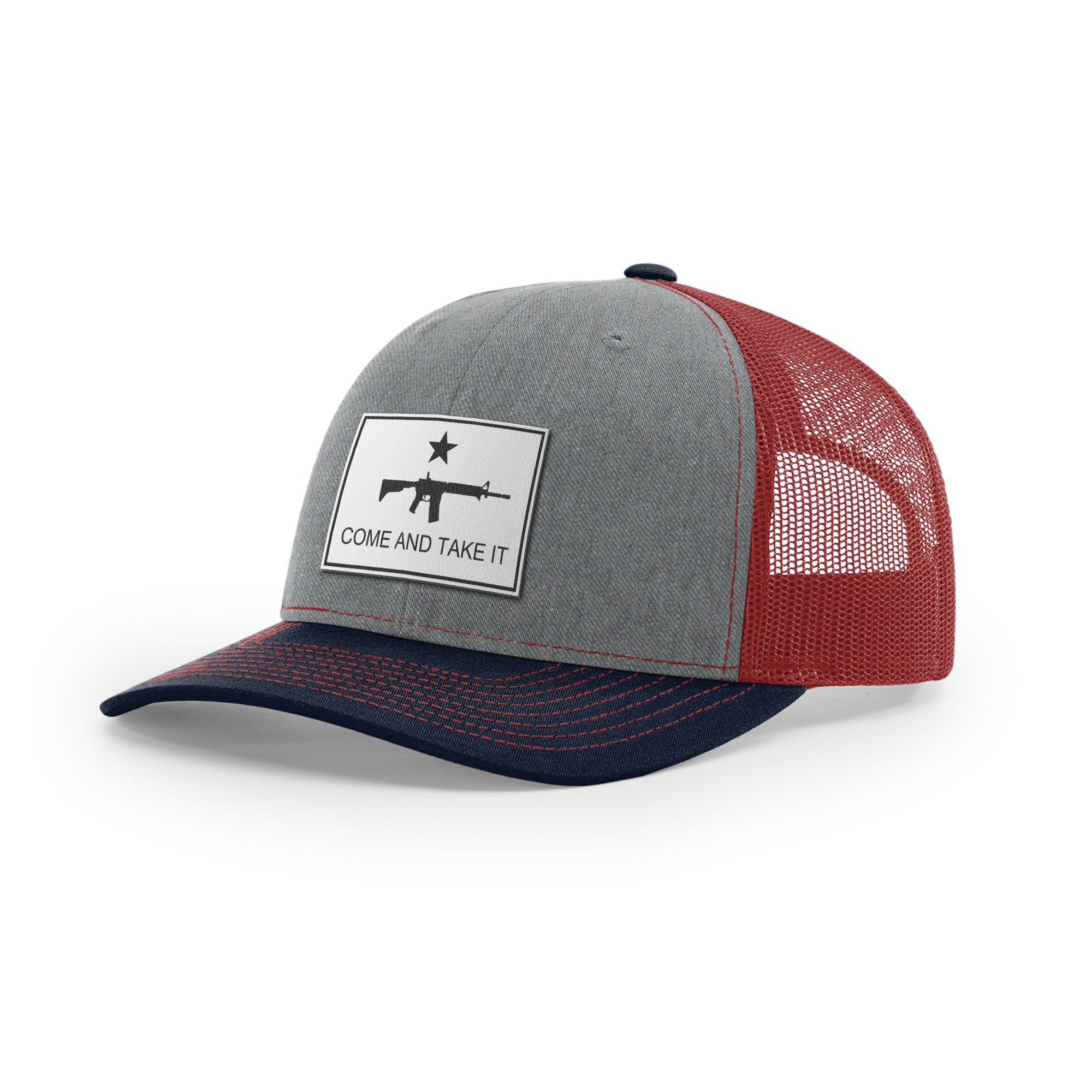 Come And Take It Rifle Trucker Hat - White | Ballistic Republic™