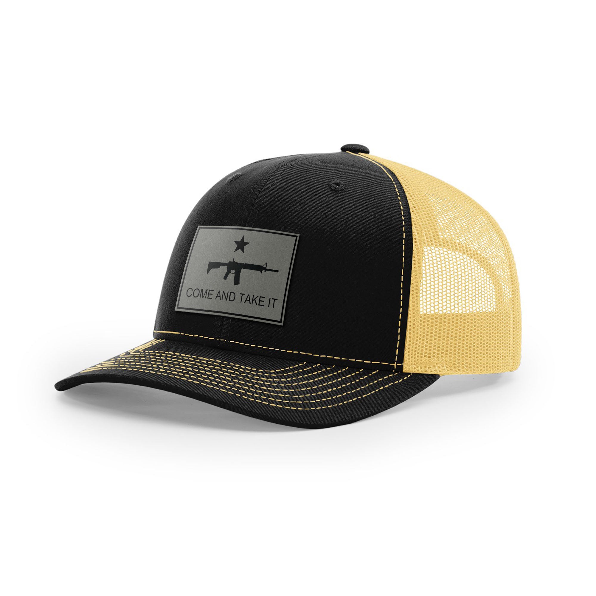 Come And Take It Rifle Trucker Hat - Charcoal | Ballistic Republic™