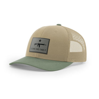 Come And Take It Rifle Trucker Hat - Charcoal | Ballistic Republic™