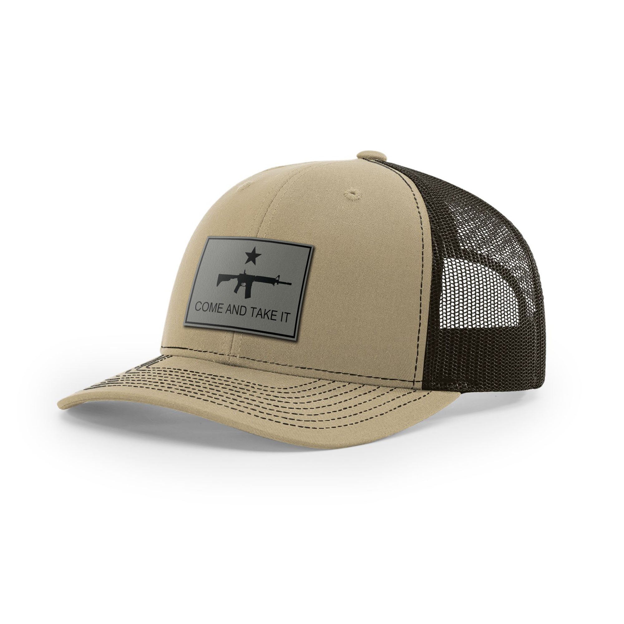 Come And Take It Rifle Trucker Hat - Charcoal | Ballistic Republic™
