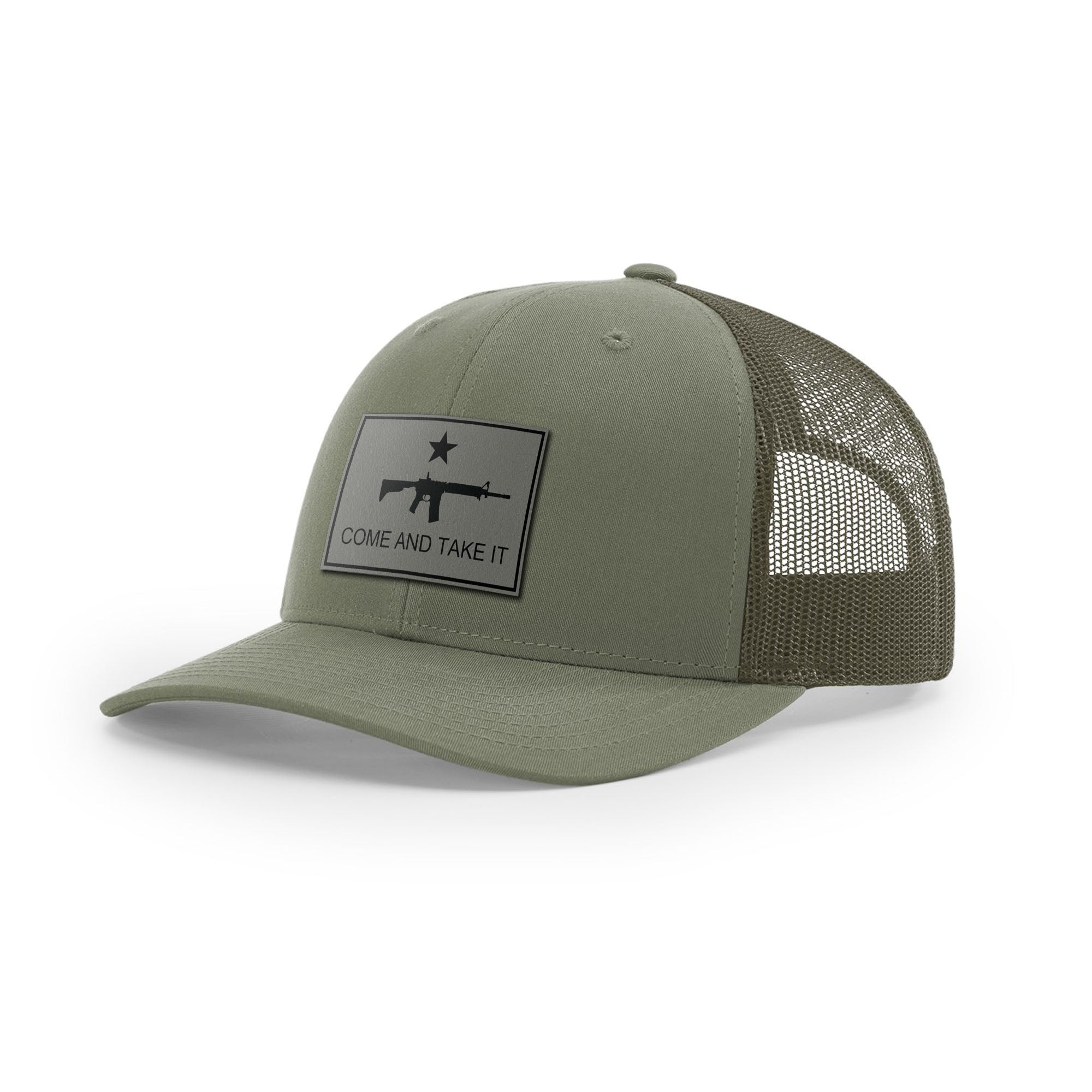 Come And Take It Rifle Trucker Hat - Charcoal | Ballistic Republic™