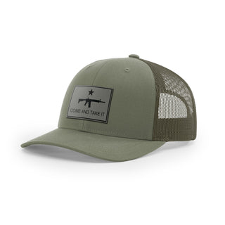 Come And Take It Rifle Trucker Hat - Charcoal | Ballistic Republic™
