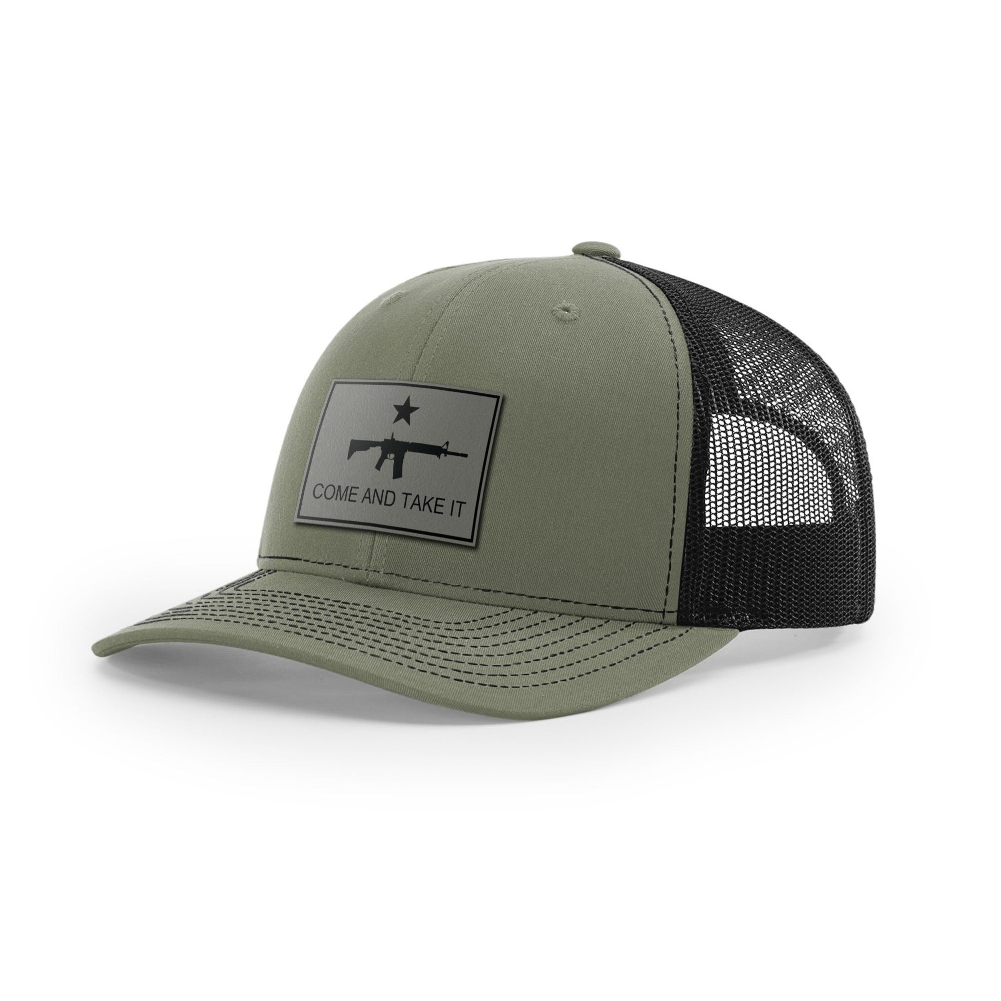 Come And Take It Rifle Trucker Hat - Charcoal | Ballistic Republic™
