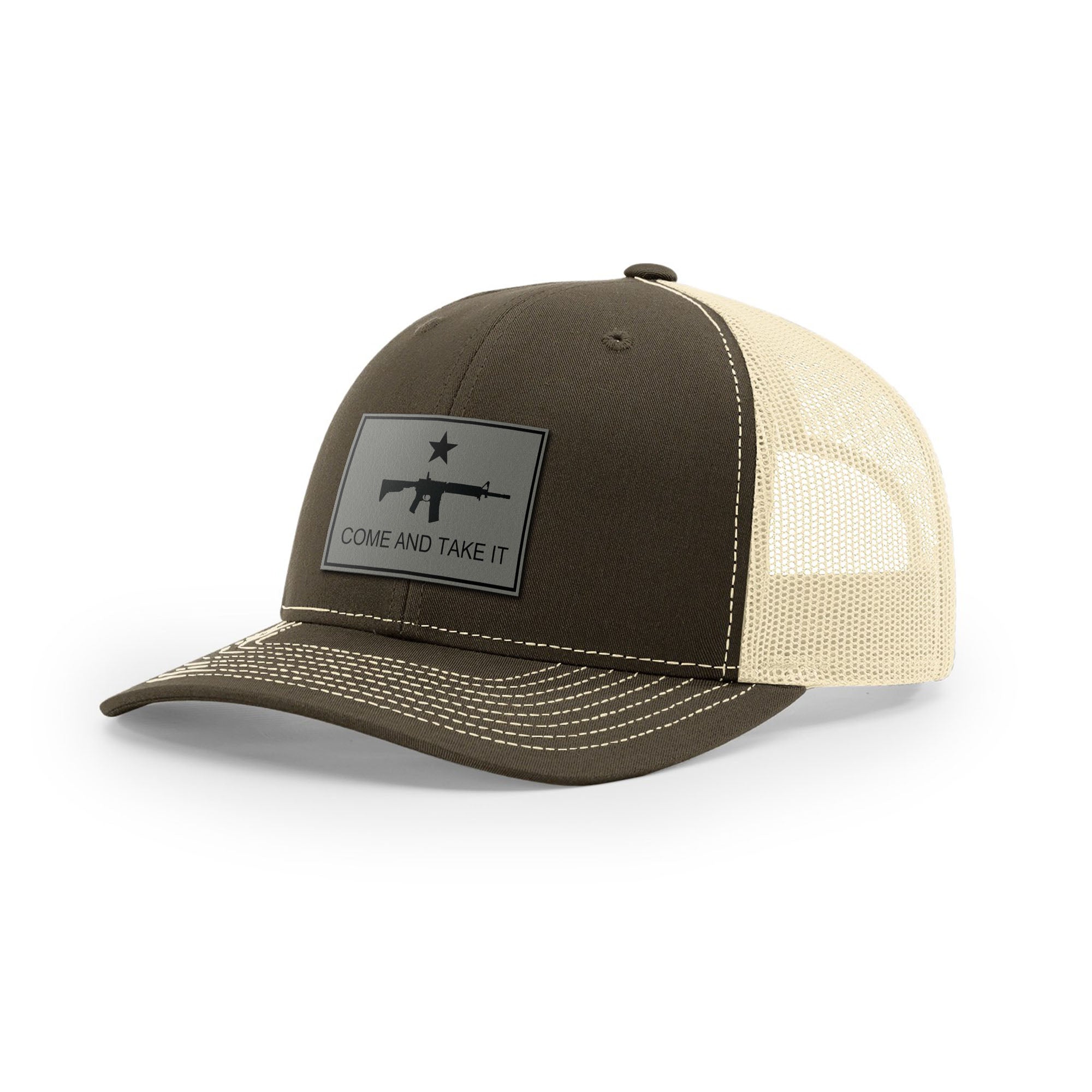 Come And Take It Rifle Trucker Hat - Charcoal | Ballistic Republic™
