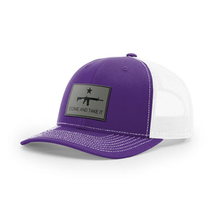 Come And Take It Rifle Trucker Hat - Charcoal | Ballistic Republic™