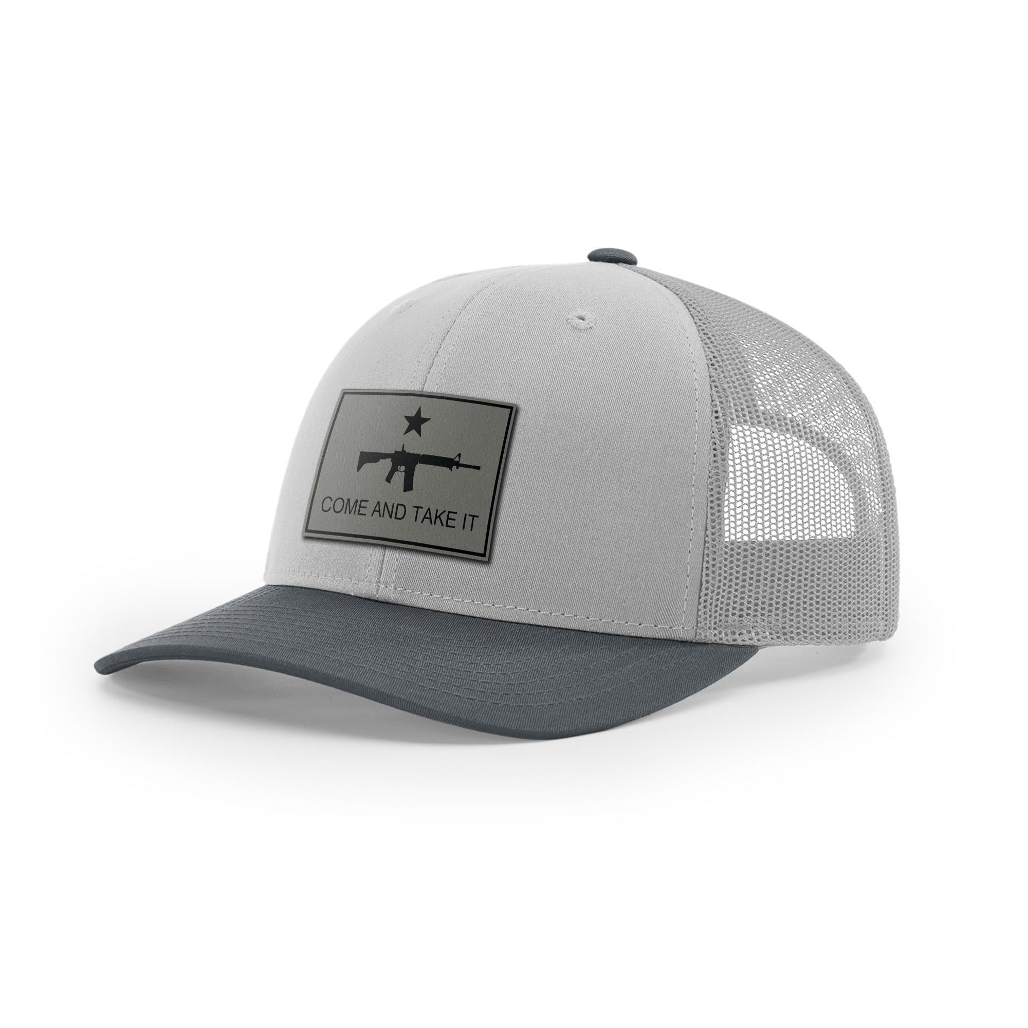 Come And Take It Rifle Trucker Hat - Charcoal | Ballistic Republic™