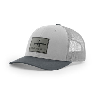 Come And Take It Rifle Trucker Hat - Charcoal | Ballistic Republic™