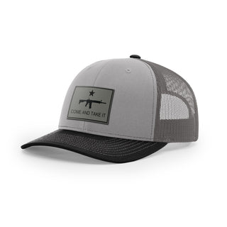 Come And Take It Rifle Trucker Hat - Charcoal | Ballistic Republic™