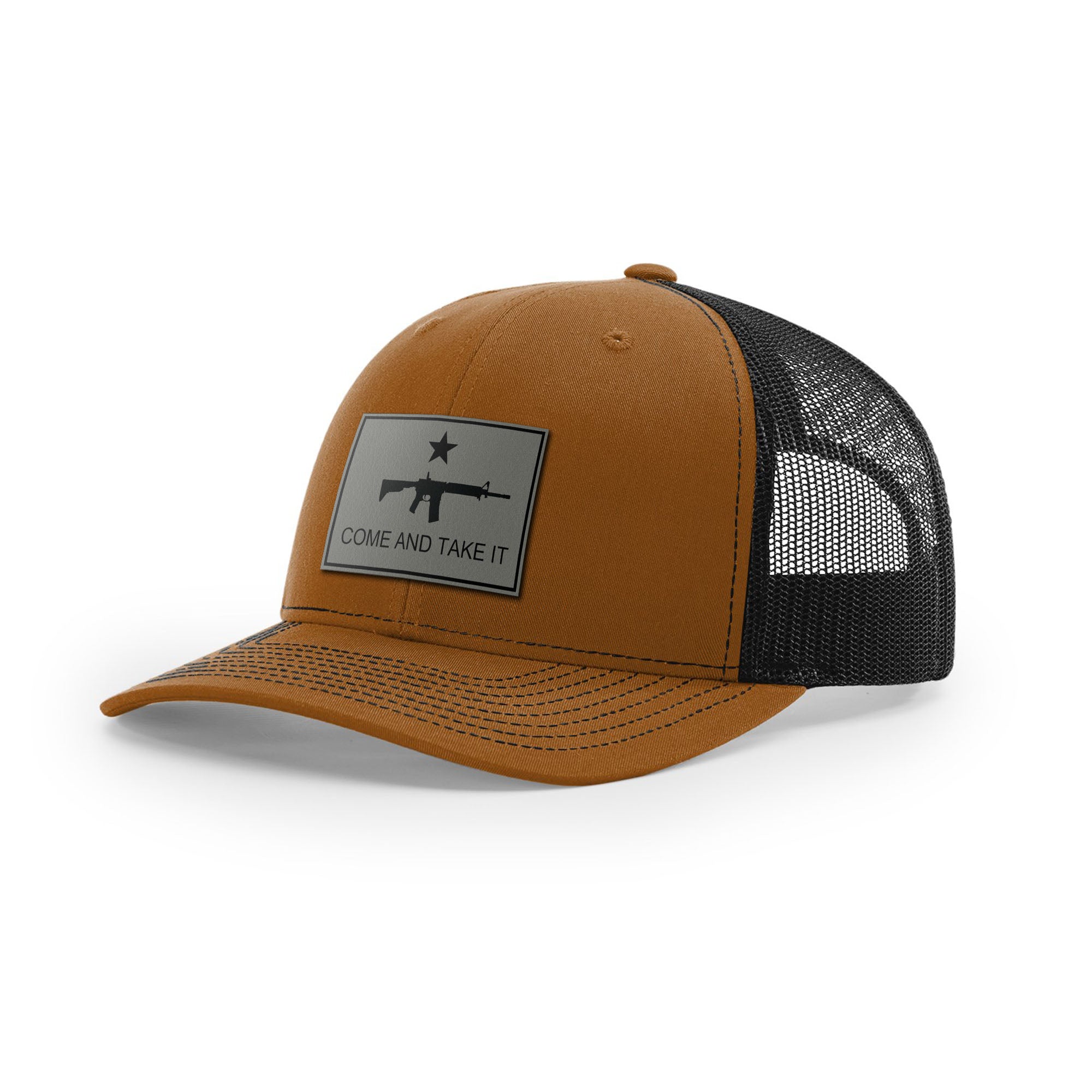 Come And Take It Rifle Trucker Hat - Charcoal | Ballistic Republic™