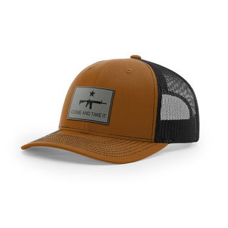 Come And Take It Rifle Trucker Hat - Charcoal | Ballistic Republic™