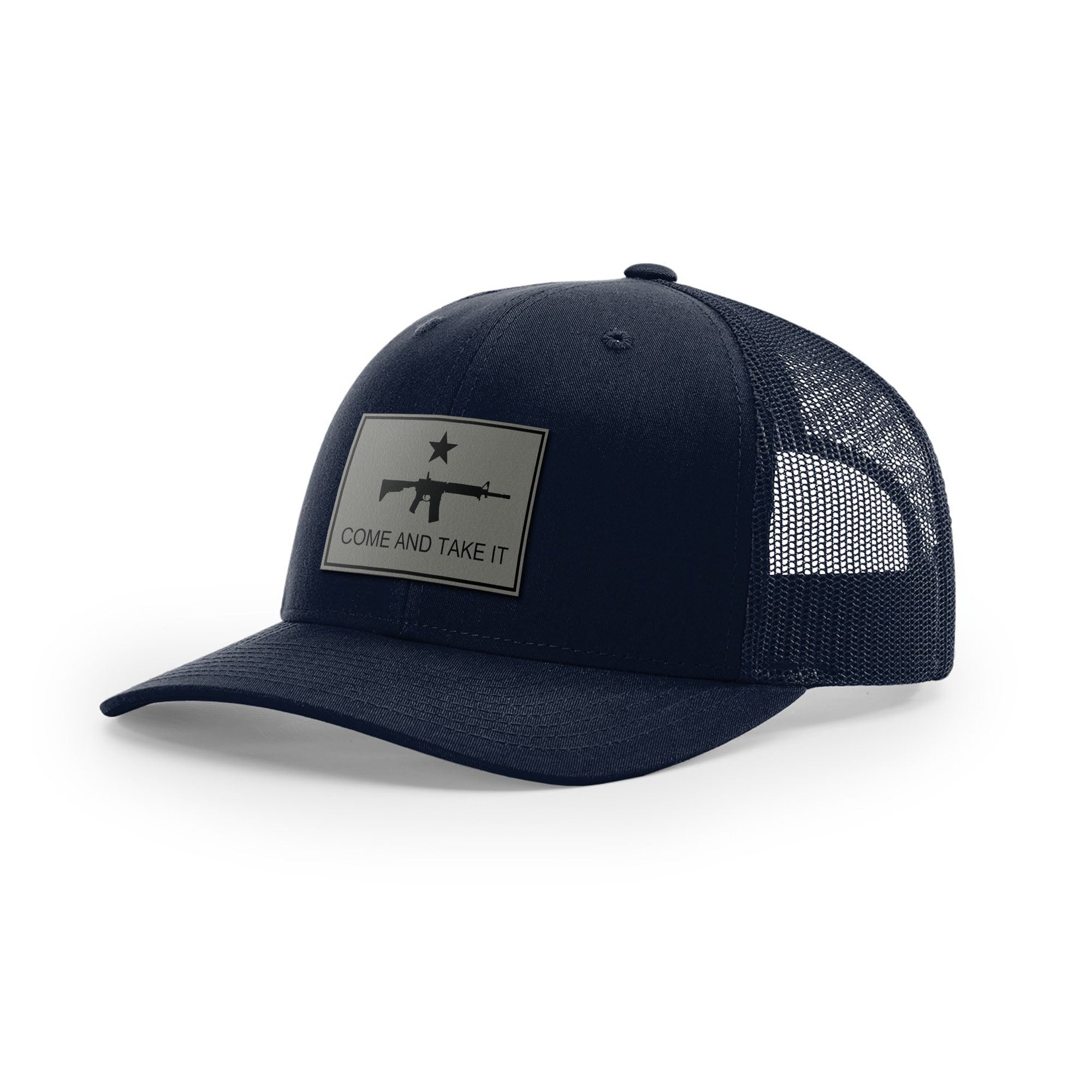 Come And Take It Rifle Trucker Hat - Charcoal | Ballistic Republic™