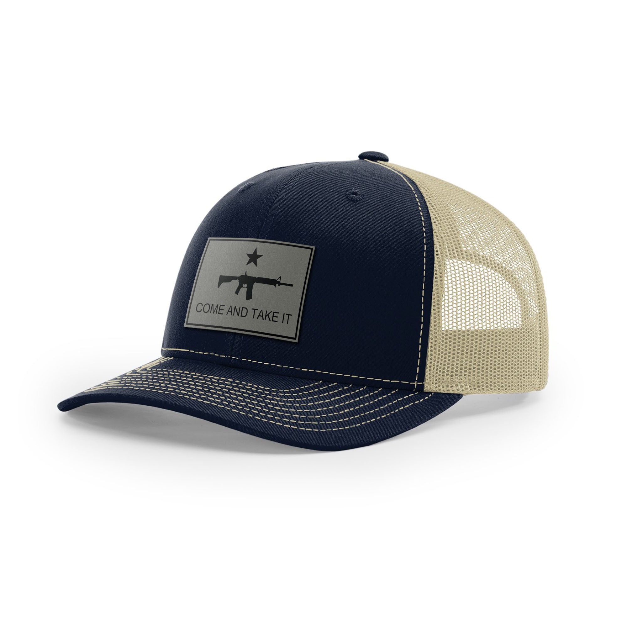 Come And Take It Rifle Trucker Hat - Charcoal | Ballistic Republic™
