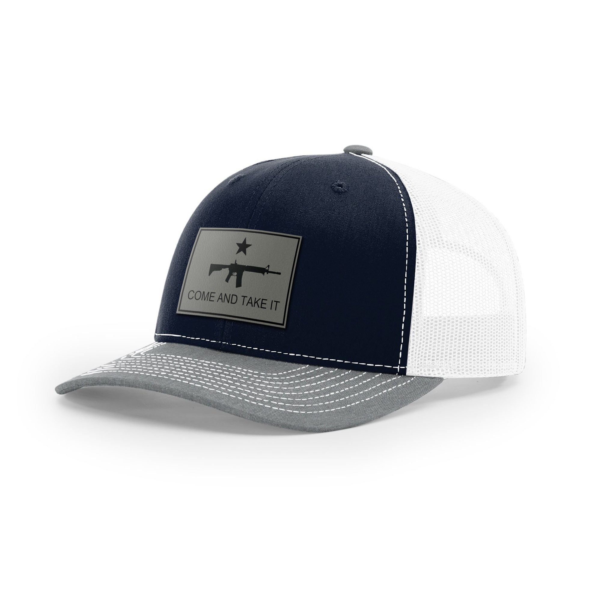 Come And Take It Rifle Trucker Hat - Charcoal | Ballistic Republic™