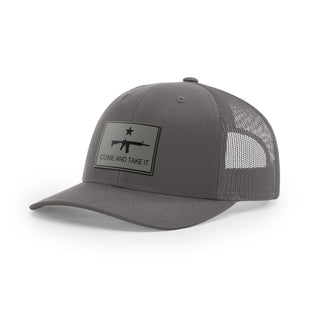 Come And Take It Rifle Trucker Hat - Charcoal | Ballistic Republic™