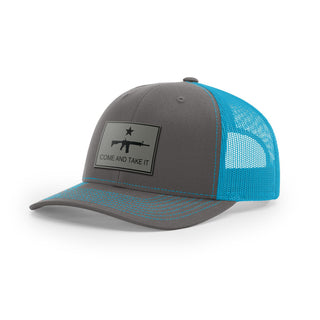 Come And Take It Rifle Trucker Hat - Charcoal | Ballistic Republic™