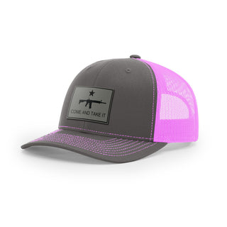 Come And Take It Rifle Trucker Hat - Charcoal | Ballistic Republic™