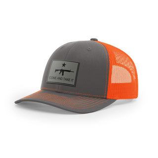 Come And Take It Rifle Trucker Hat - Charcoal | Ballistic Republic™