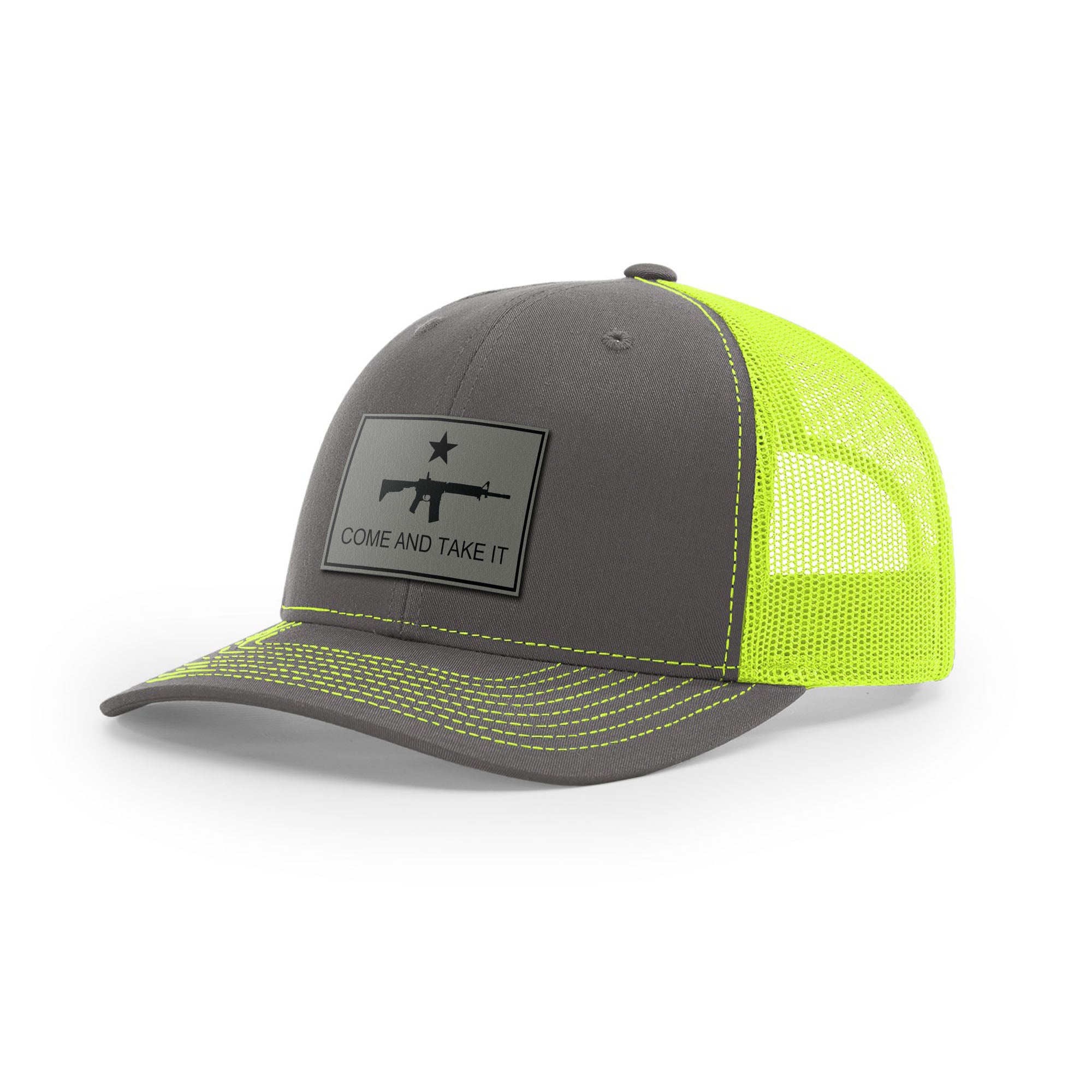 Come And Take It Rifle Trucker Hat - Charcoal | Ballistic Republic™