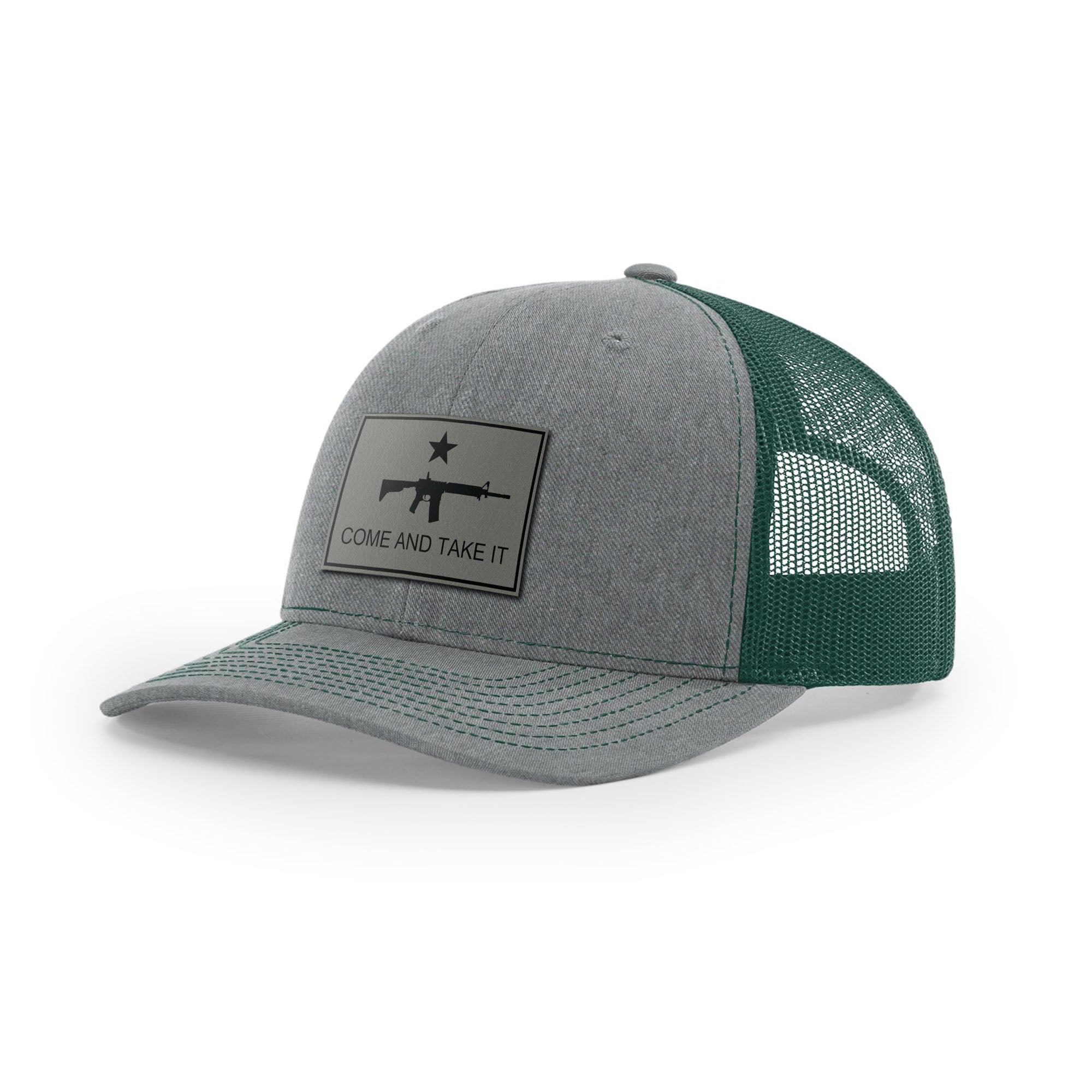 Come And Take It Rifle Trucker Hat - Charcoal | Ballistic Republic™