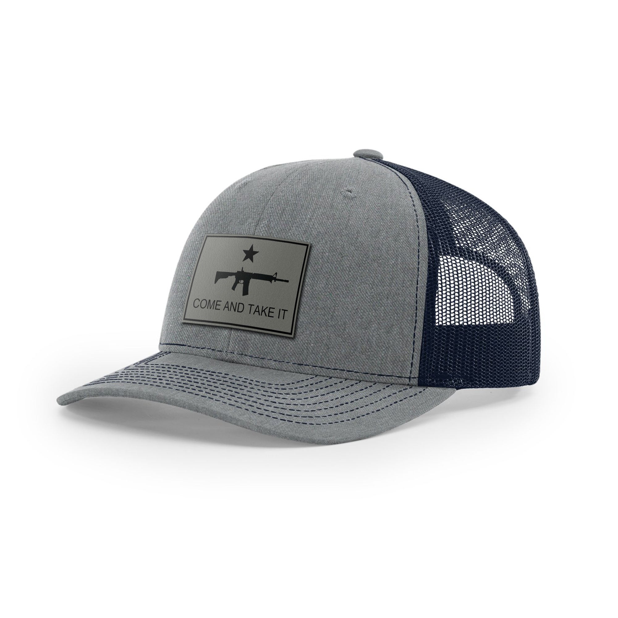 Come And Take It Rifle Trucker Hat - Charcoal | Ballistic Republic™