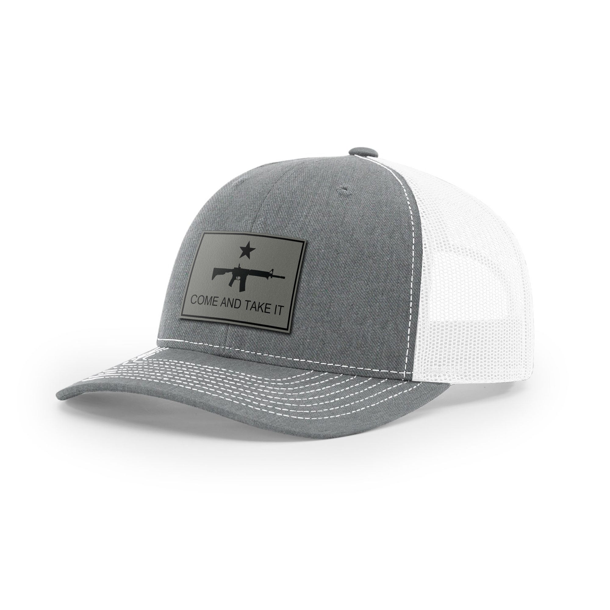 Come And Take It Rifle Trucker Hat - Charcoal | Ballistic Republic™