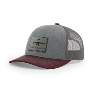 Come And Take It Rifle Trucker Hat - Charcoal | Ballistic Republic™