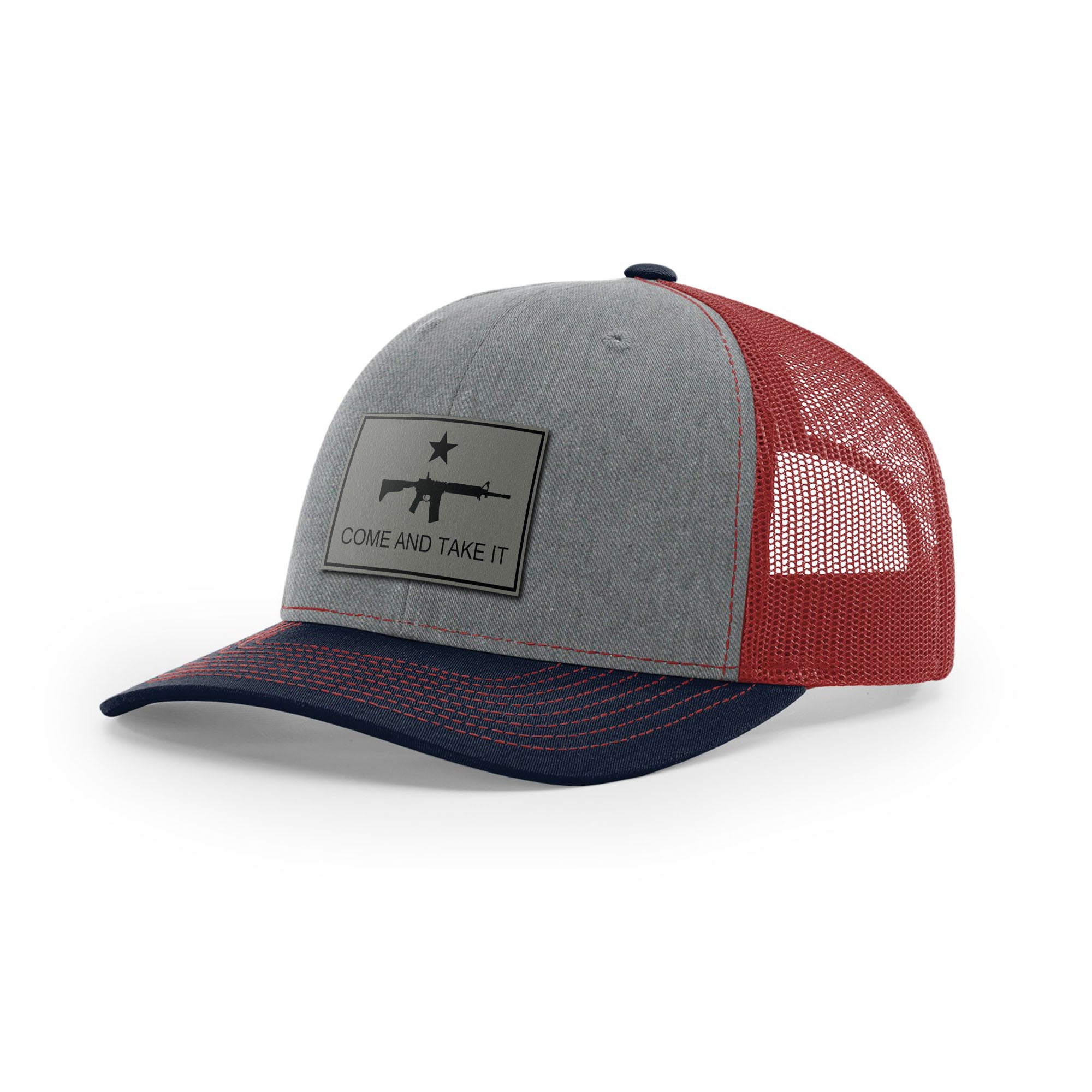 Come And Take It Rifle Trucker Hat - Charcoal | Ballistic Republic™