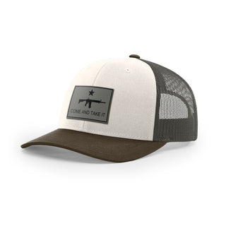 Come And Take It Rifle Trucker Hat - Charcoal | Ballistic Republic™