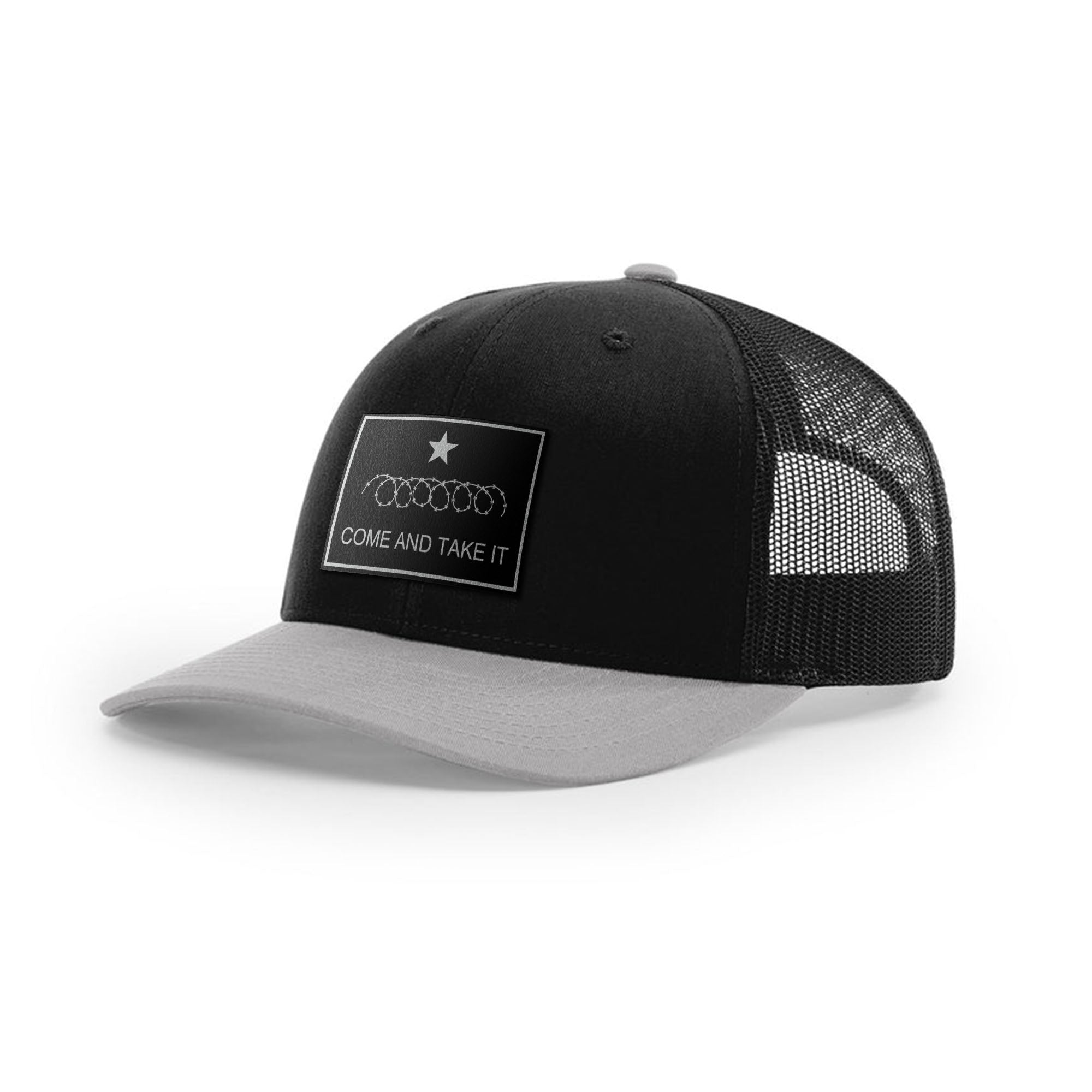 Come And Take It Razor Wire Trucker Hat - Black | Ballistic Republic™
