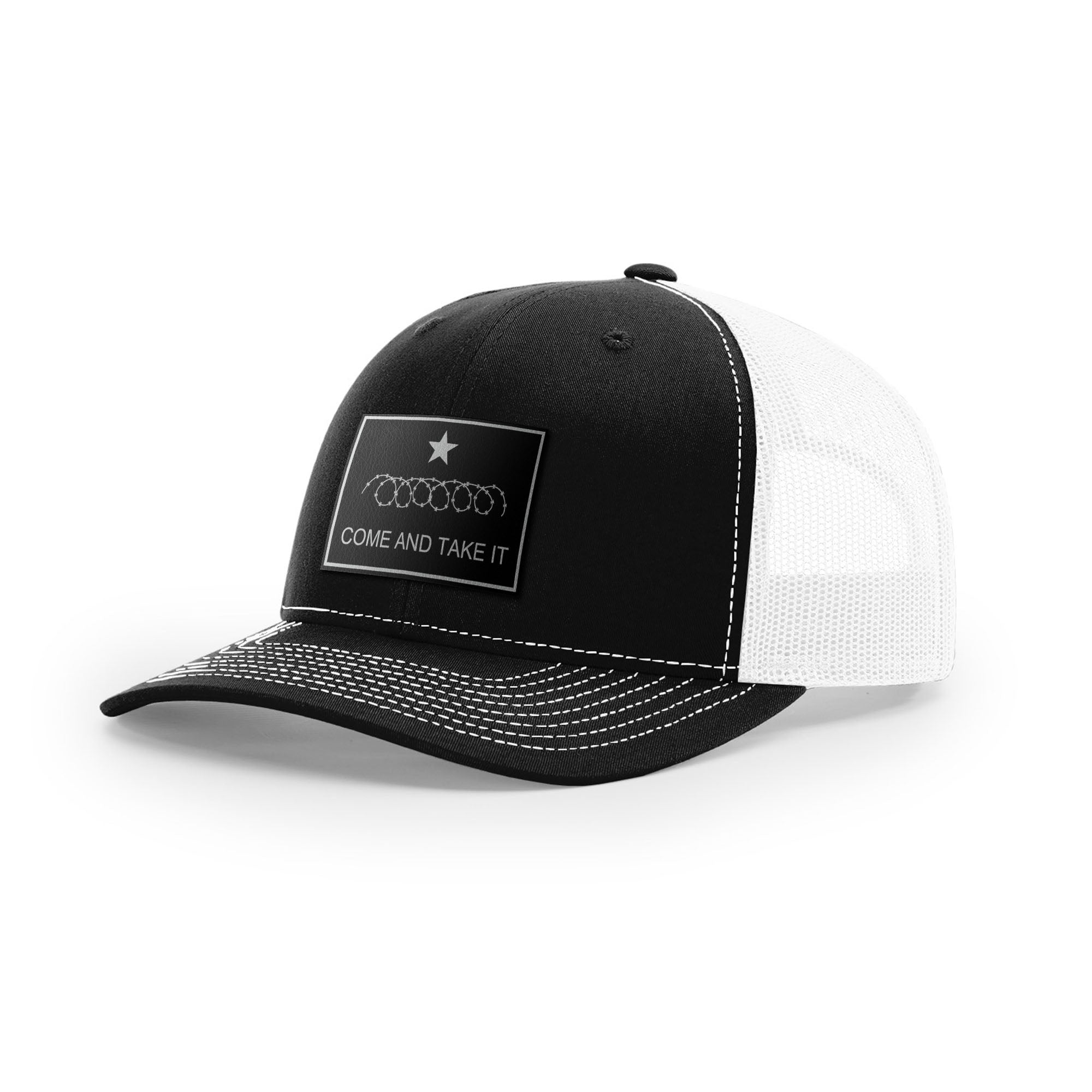 Come And Take It Razor Wire Trucker Hat - Black | Ballistic Republic™