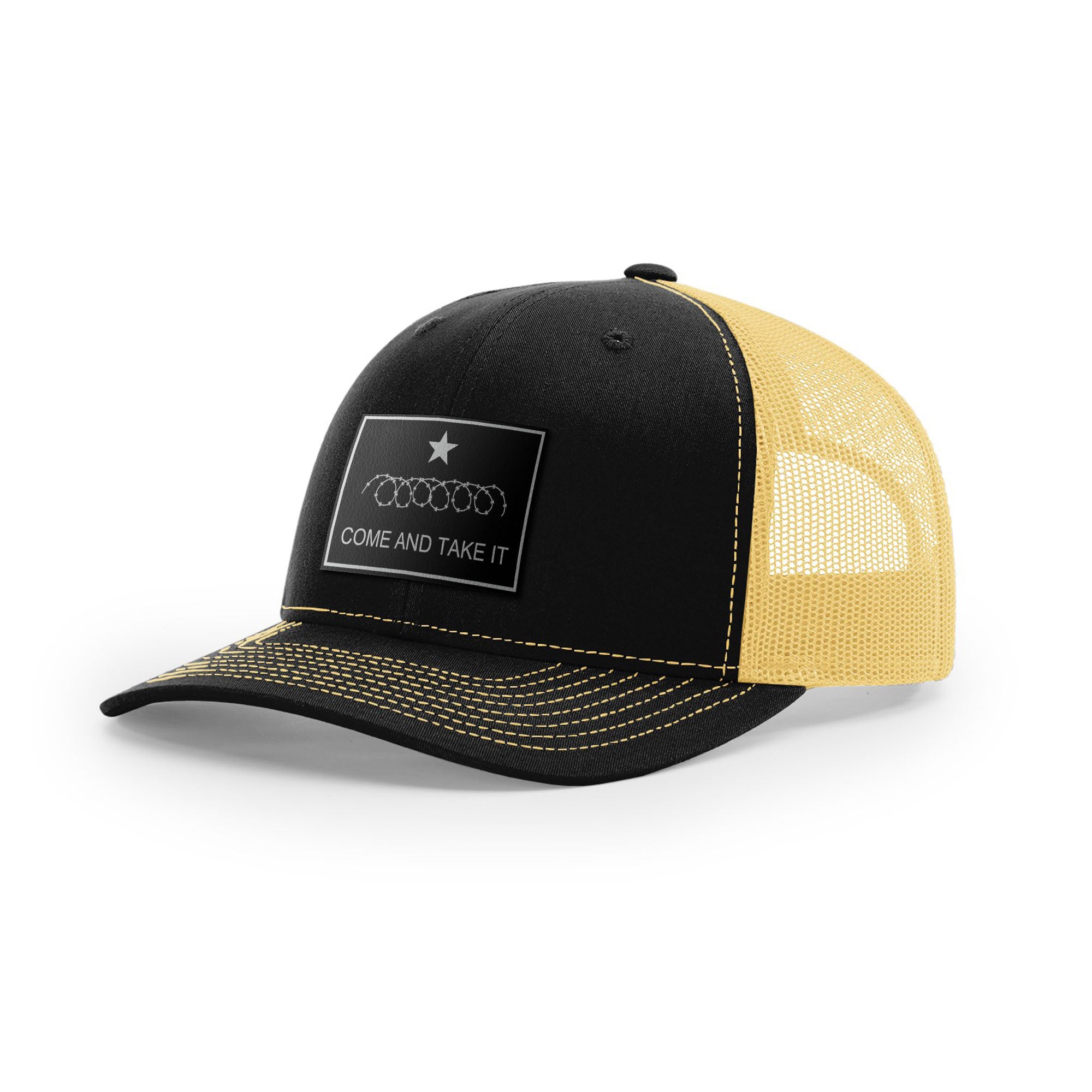 Come And Take It Razor Wire Trucker Hat - Black | Ballistic Republic™