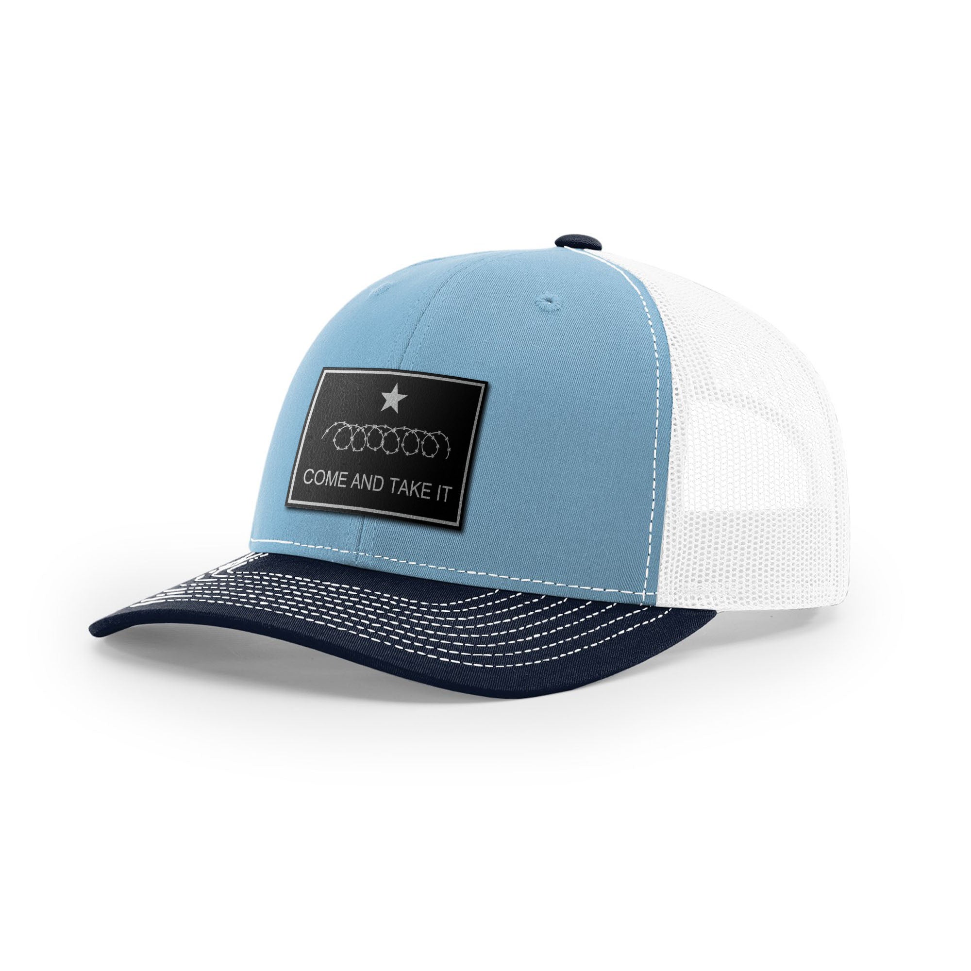 Come And Take It Razor Wire Trucker Hat - Black | Ballistic Republic™
