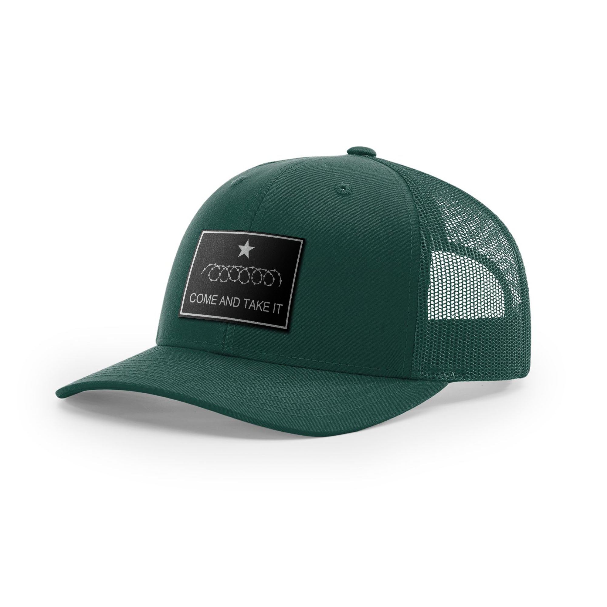 Come And Take It Razor Wire Trucker Hat - Black | Ballistic Republic™