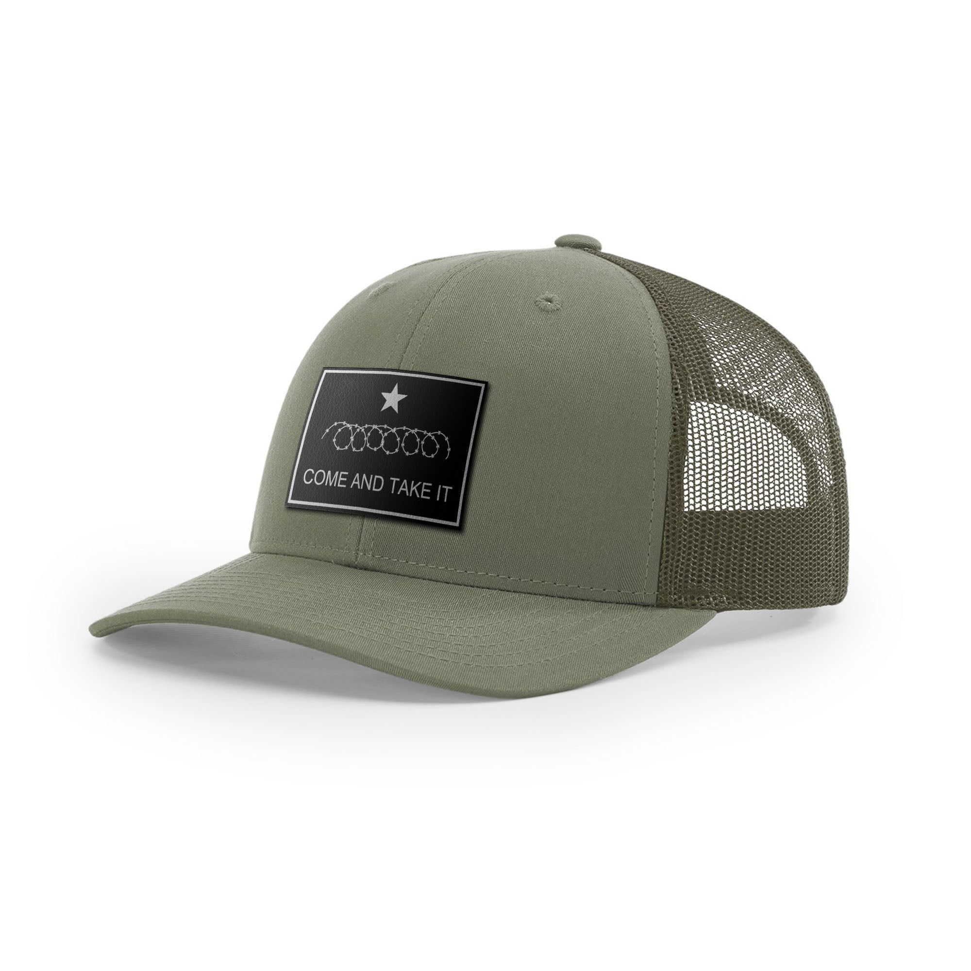 Come And Take It Razor Wire Trucker Hat - Black | Ballistic Republic™