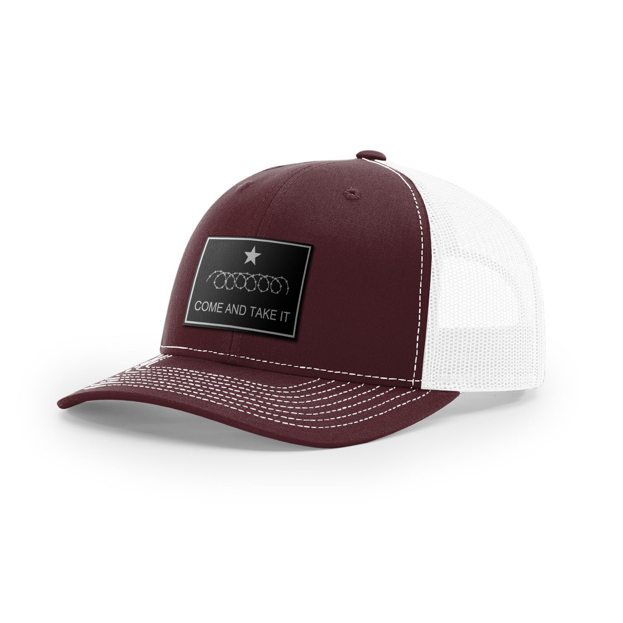 Come And Take It Razor Wire Trucker Hat - Black | Ballistic Republic™