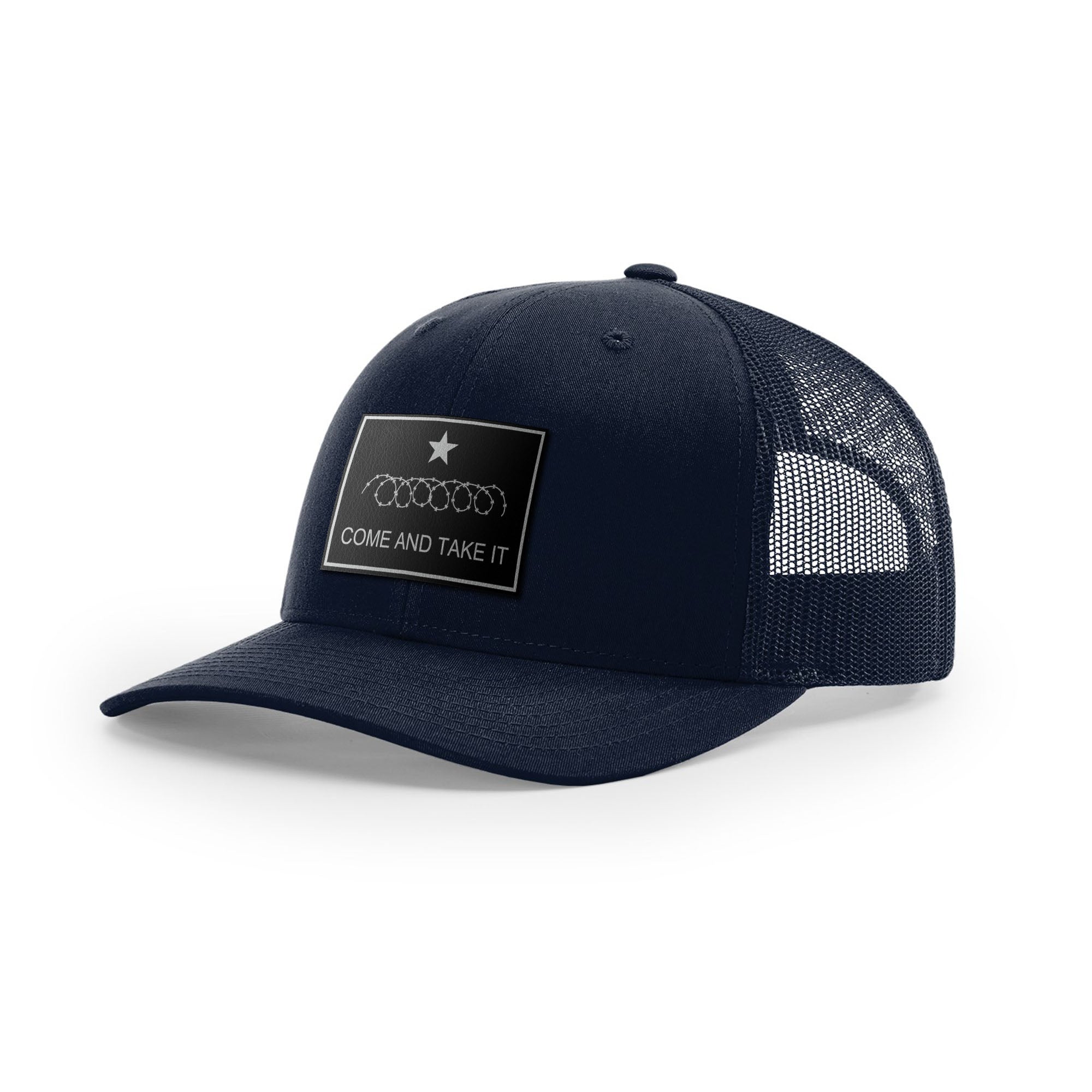 Come And Take It Razor Wire Trucker Hat - Black | Ballistic Republic™