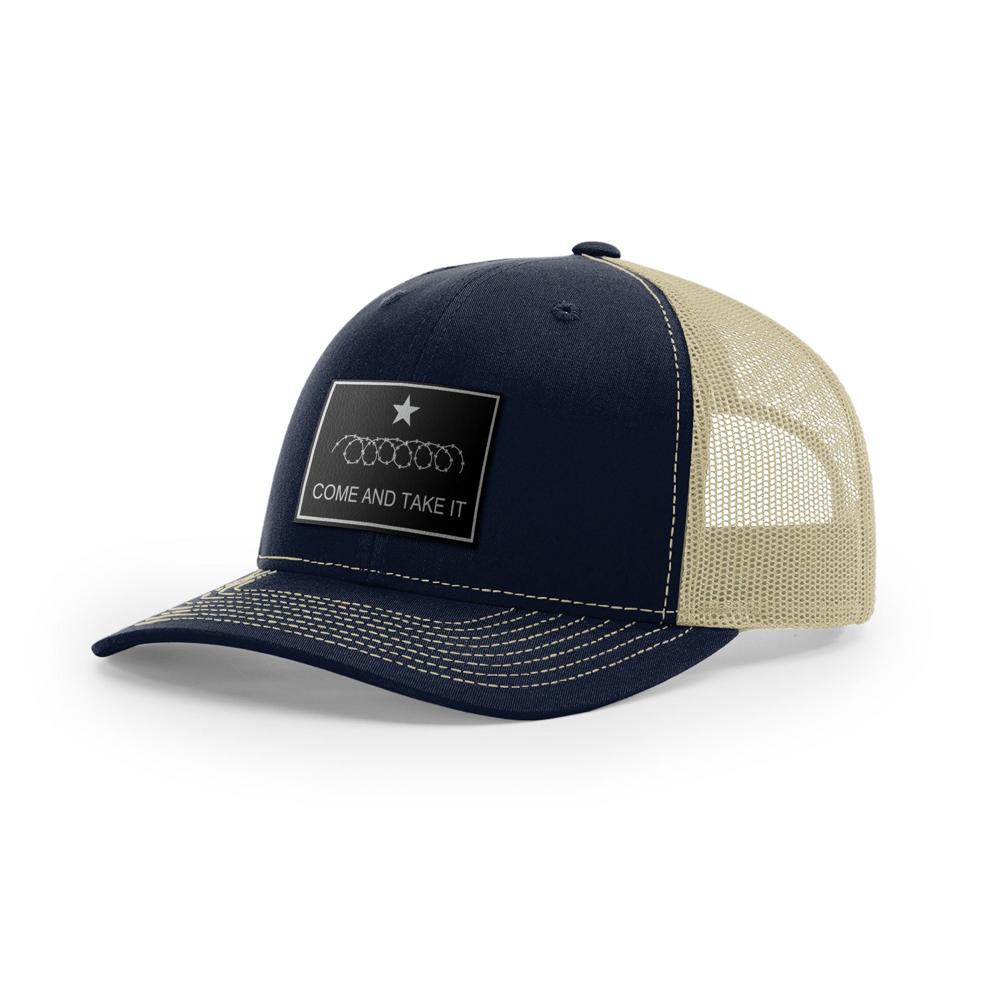 Come And Take It Razor Wire Trucker Hat - Black | Ballistic Republic™