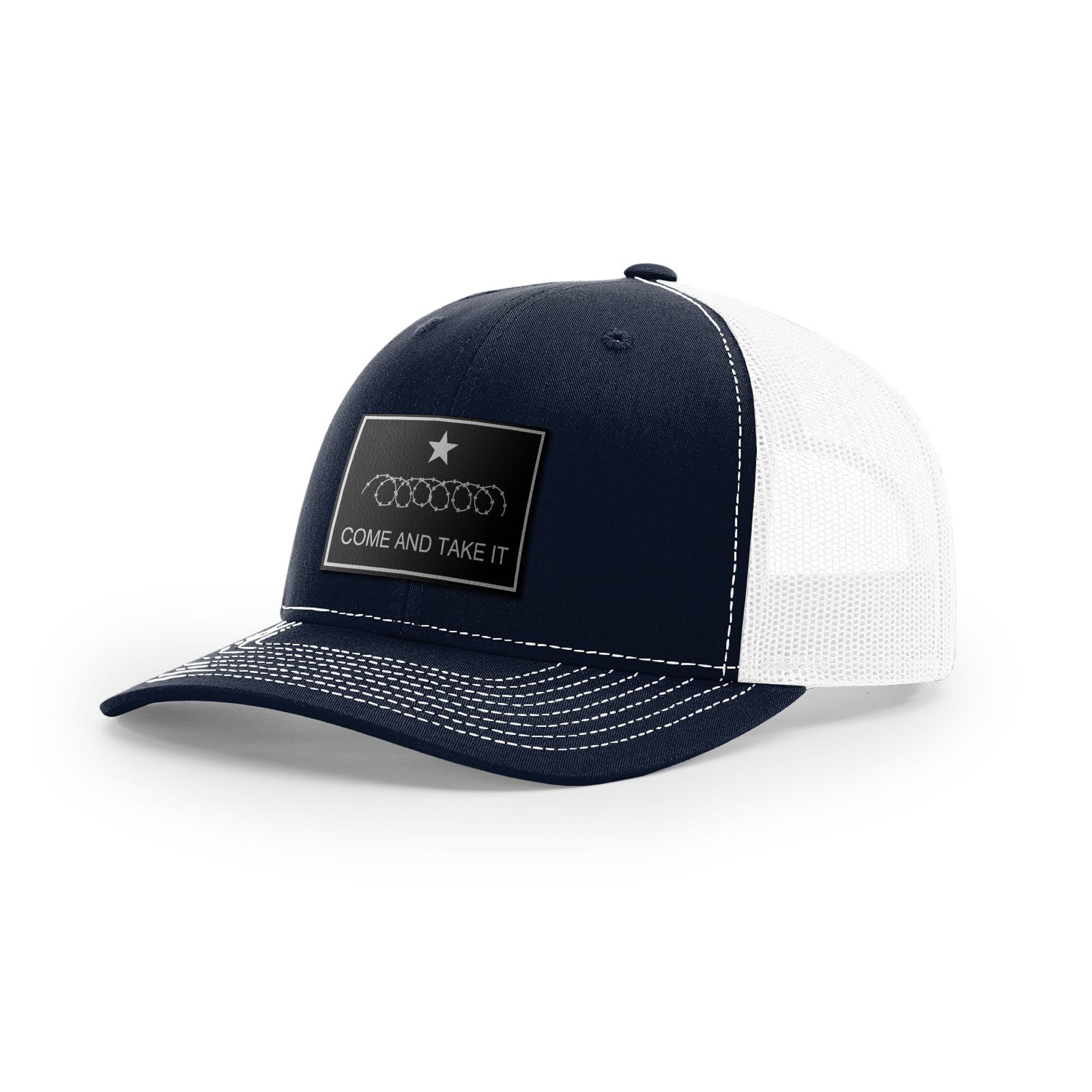Come And Take It Razor Wire Trucker Hat - Black | Ballistic Republic™