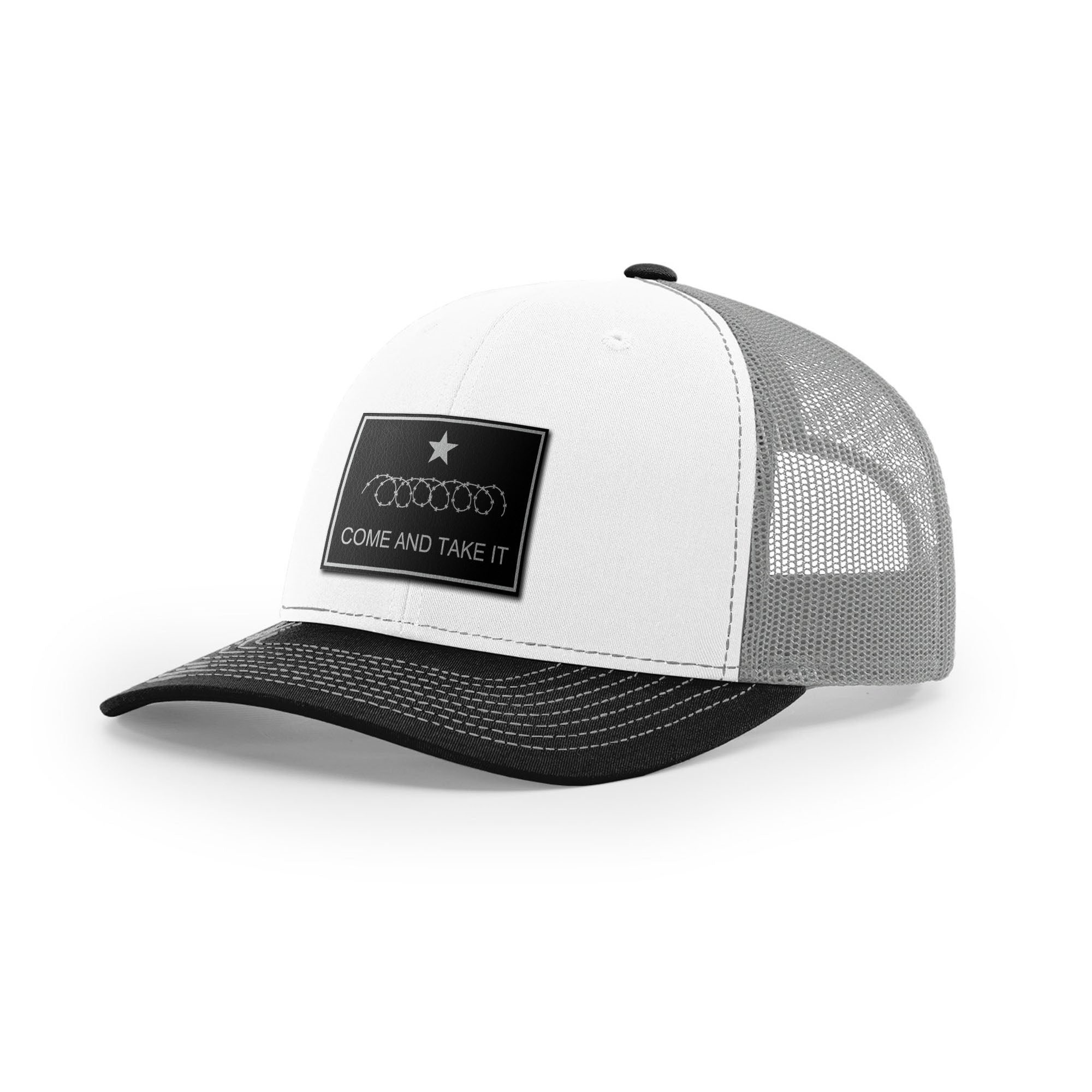 Come And Take It Razor Wire Trucker Hat - Black | Ballistic Republic™