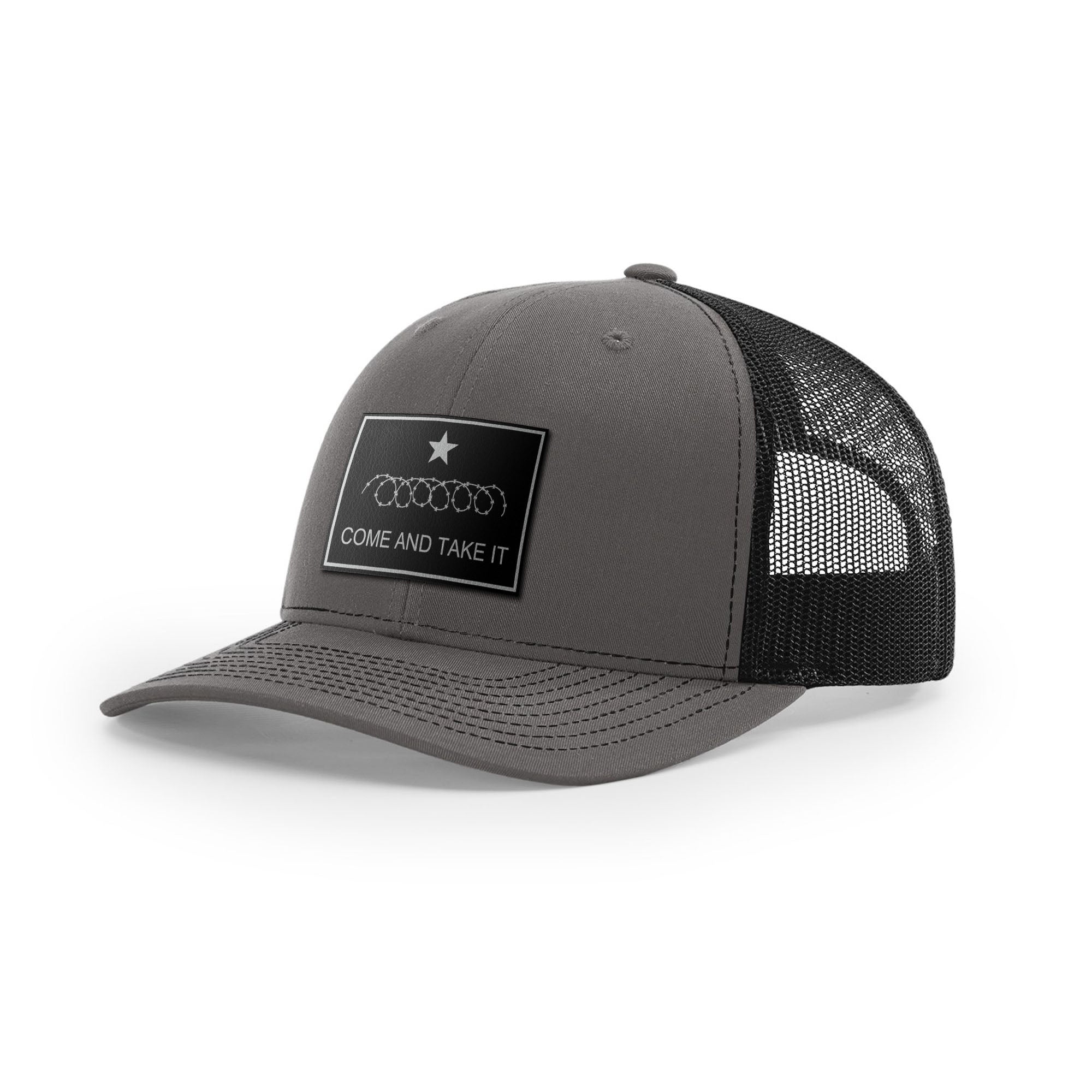 Come And Take It Razor Wire Trucker Hat - Black | Ballistic Republic™
